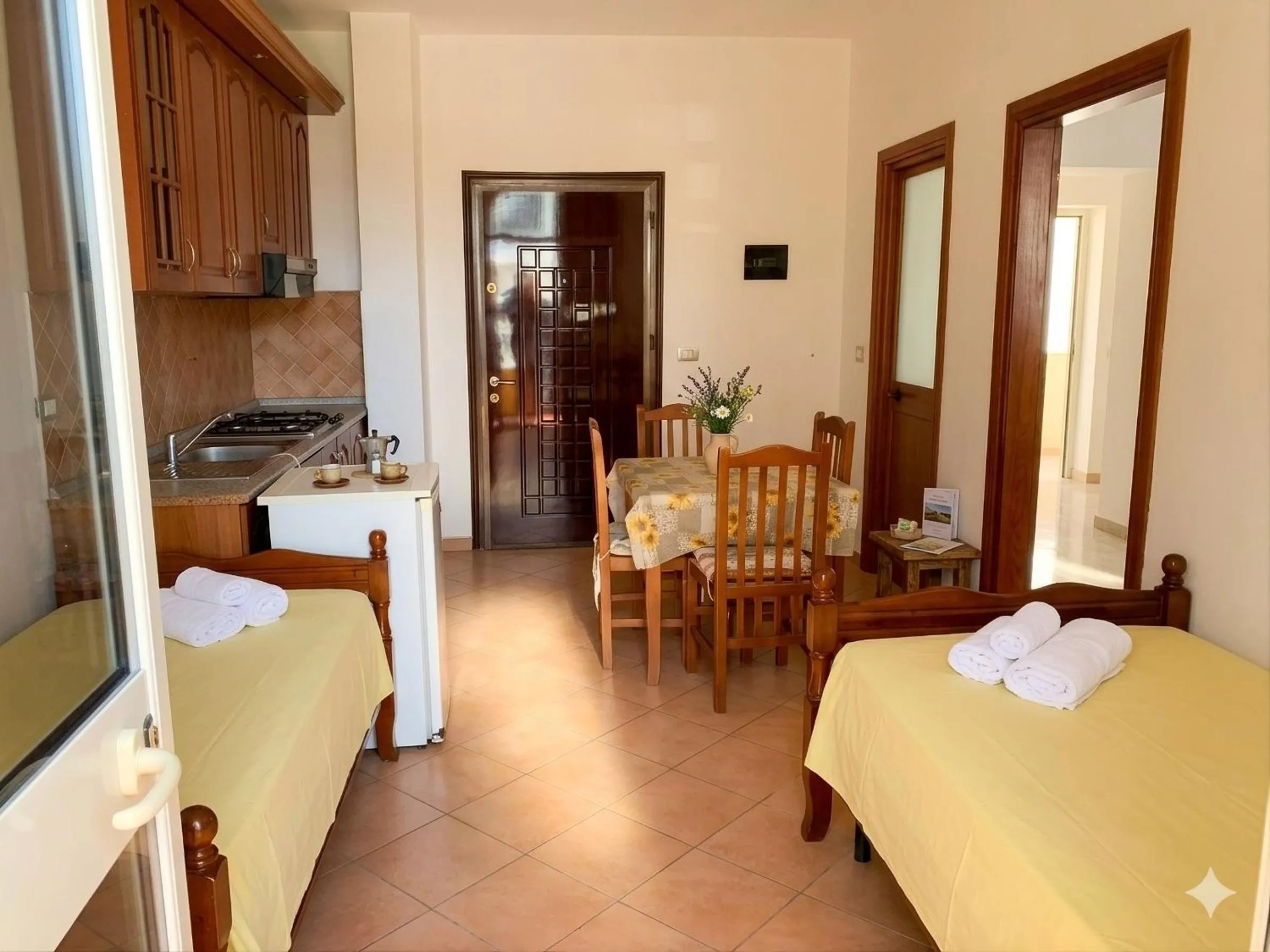Bed in Apartments Vila Cala
