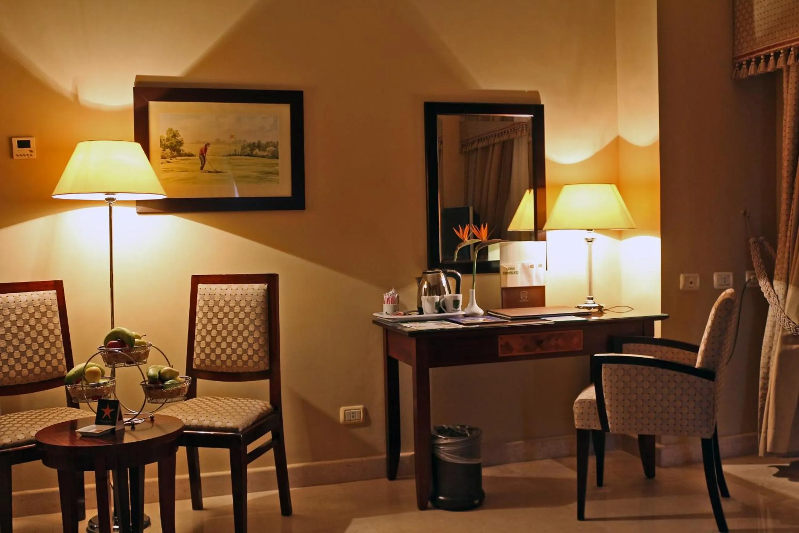 Living room in Stella Golf Hotel