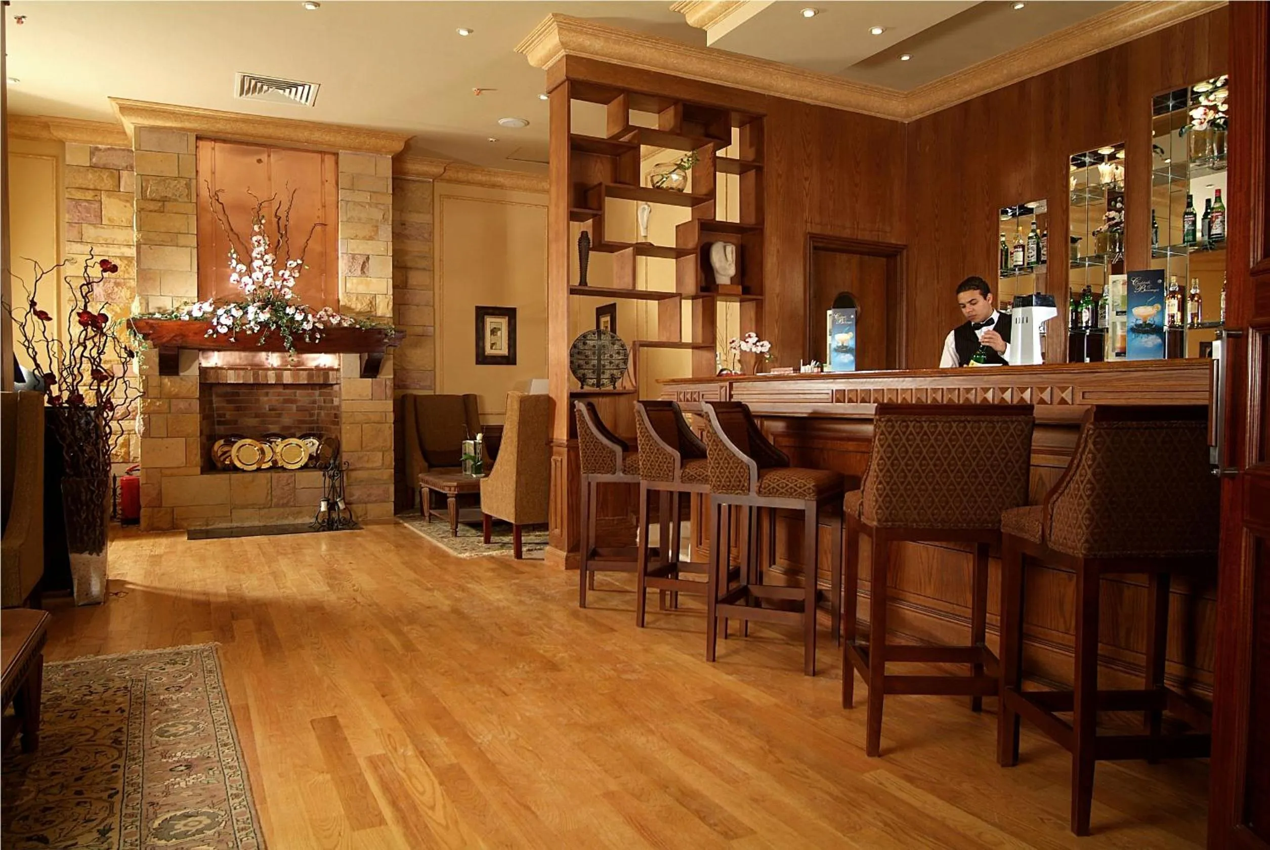 Lounge or bar in Stella Golf Hotel