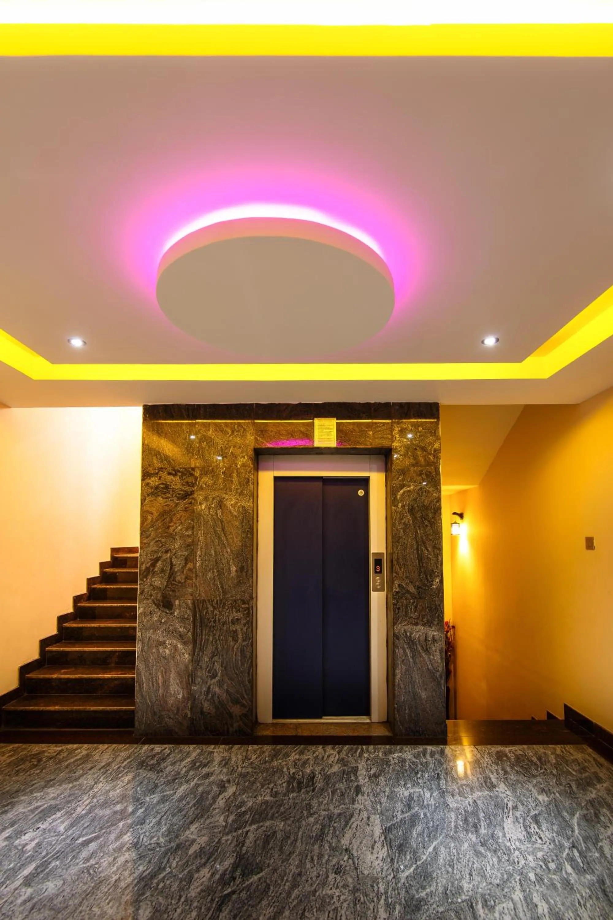 elevator in Thaneegai Residency