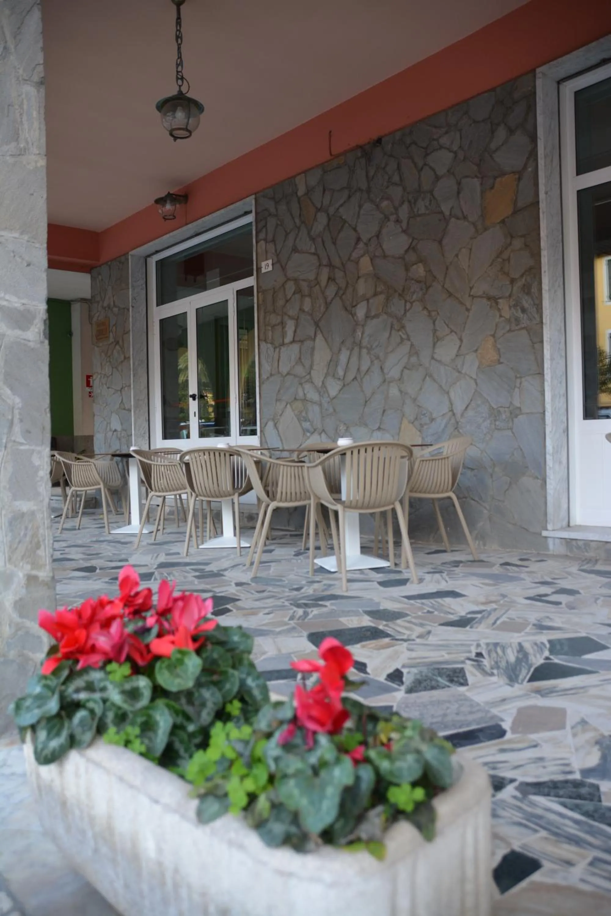 Patio in Hotel Corallo