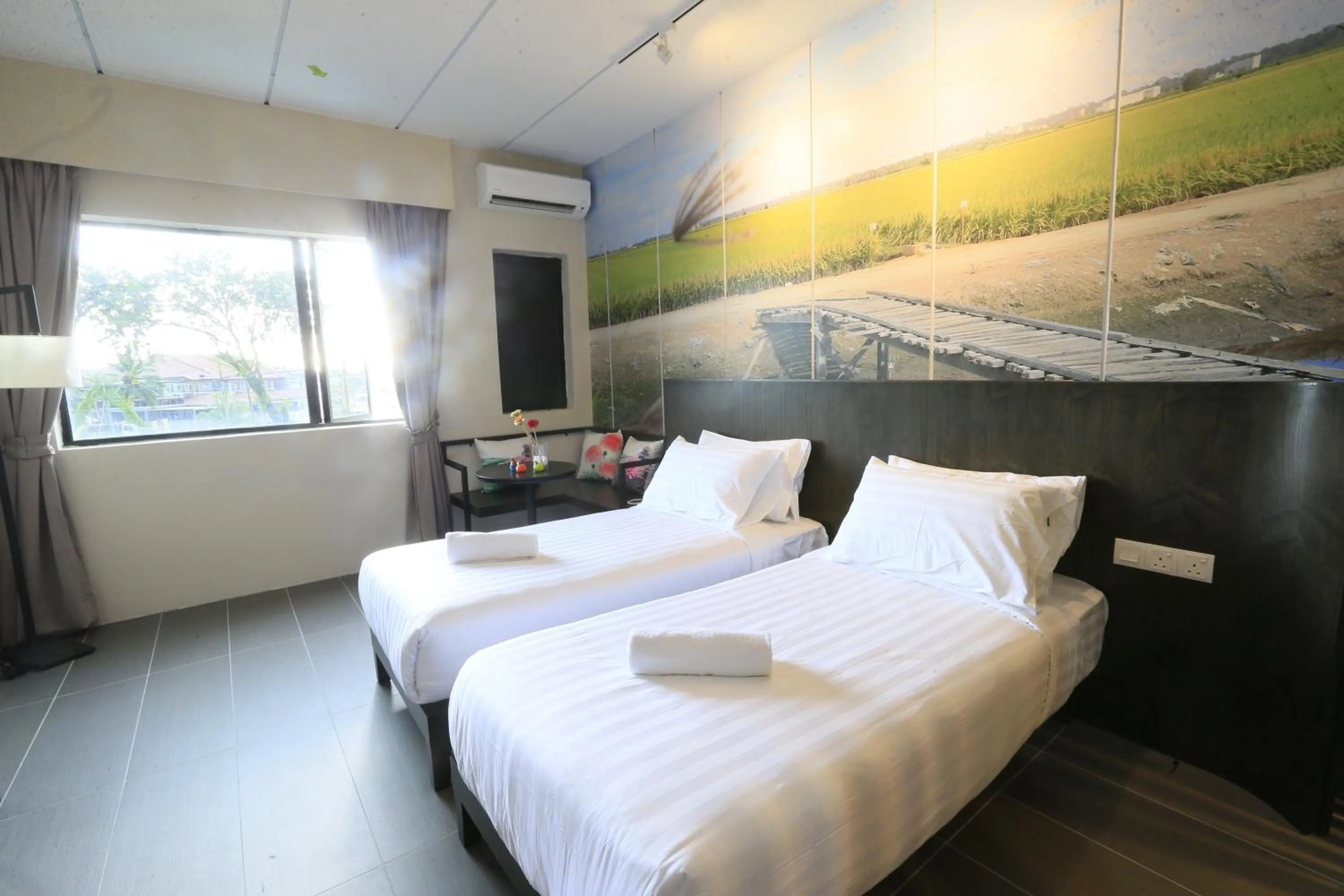 Bed in Vi Boutique Hotel