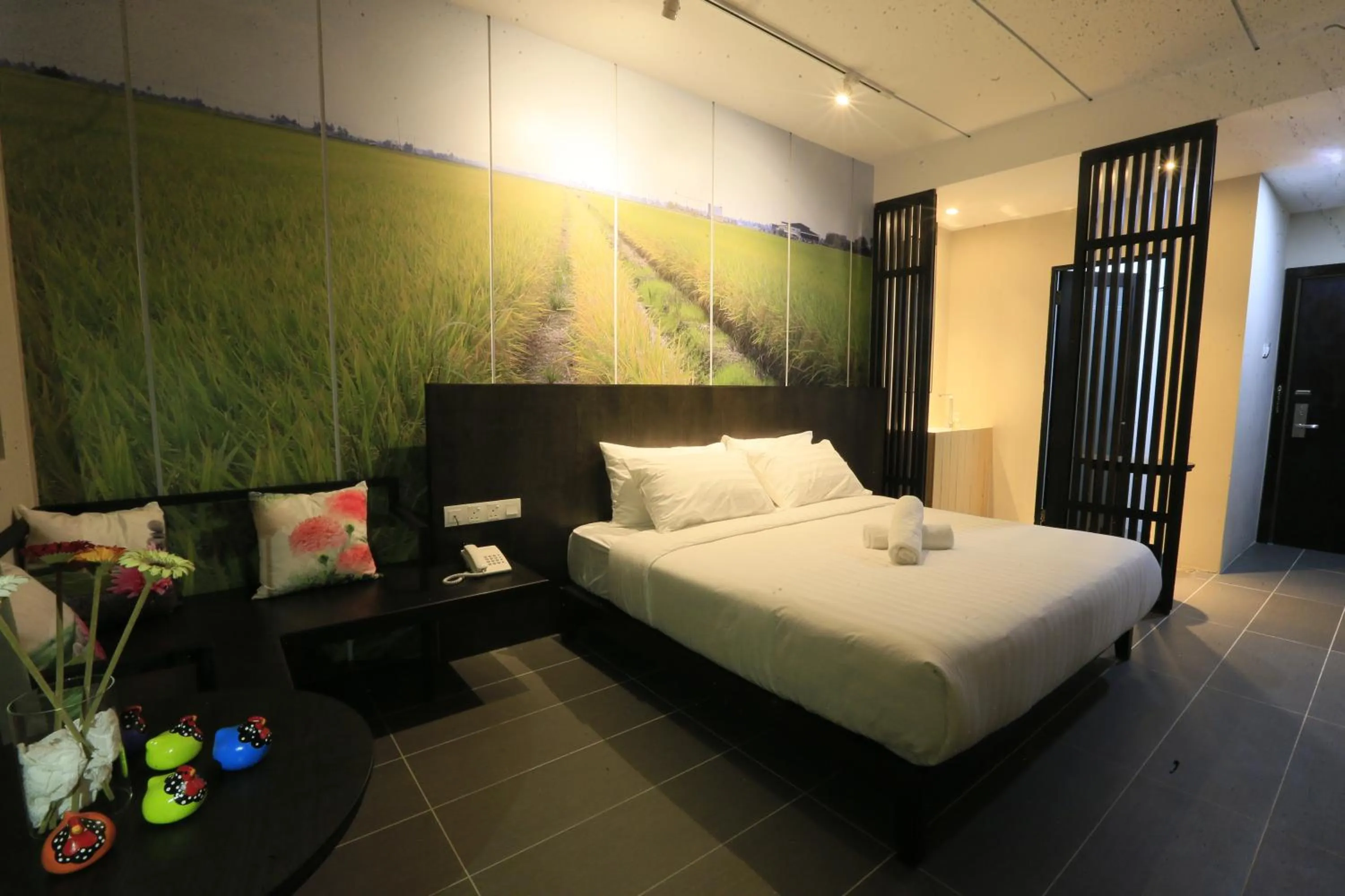 Bed in Vi Boutique Hotel