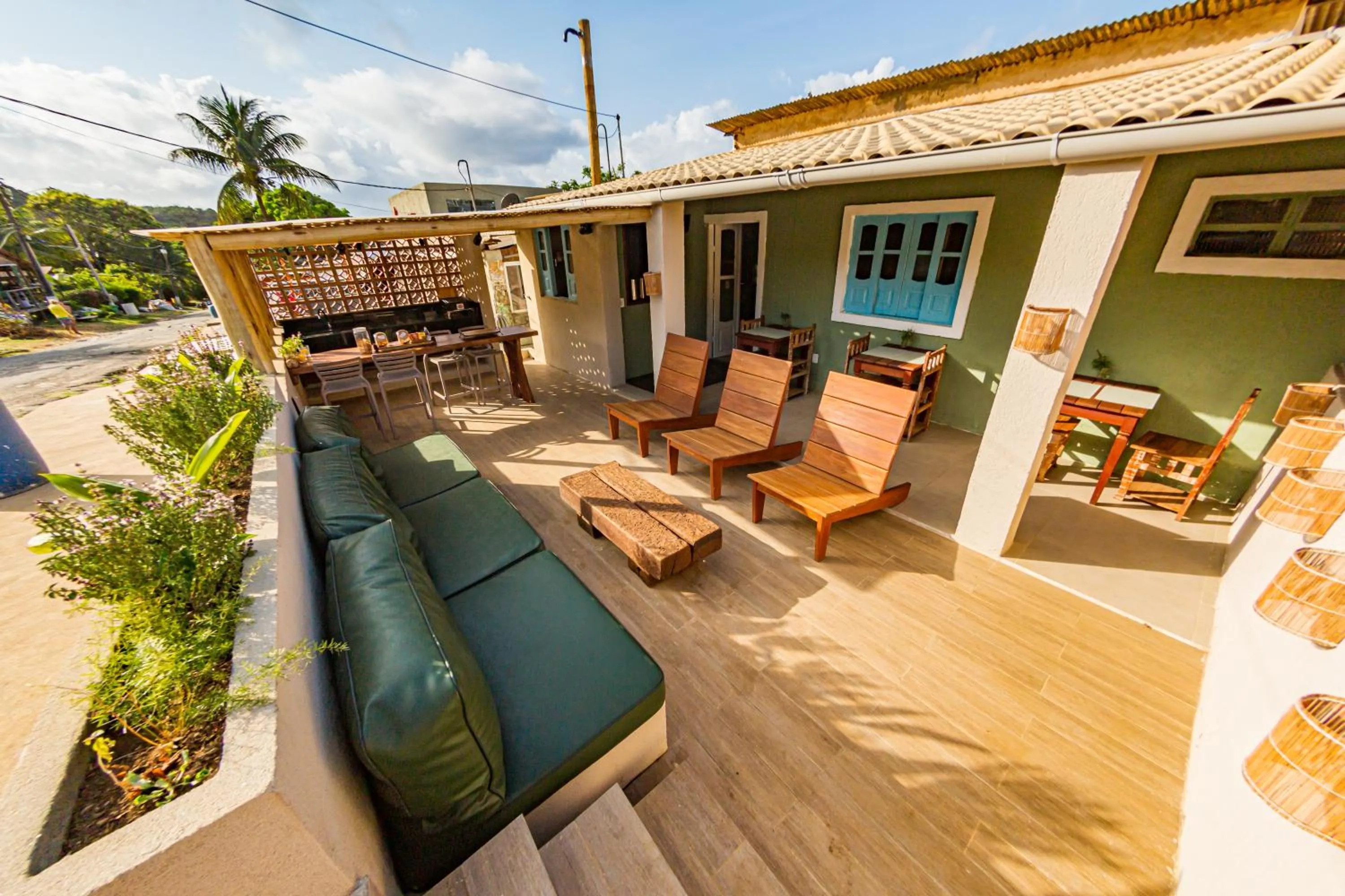 Lobby or reception in EcoCharme Pousada Varandinha