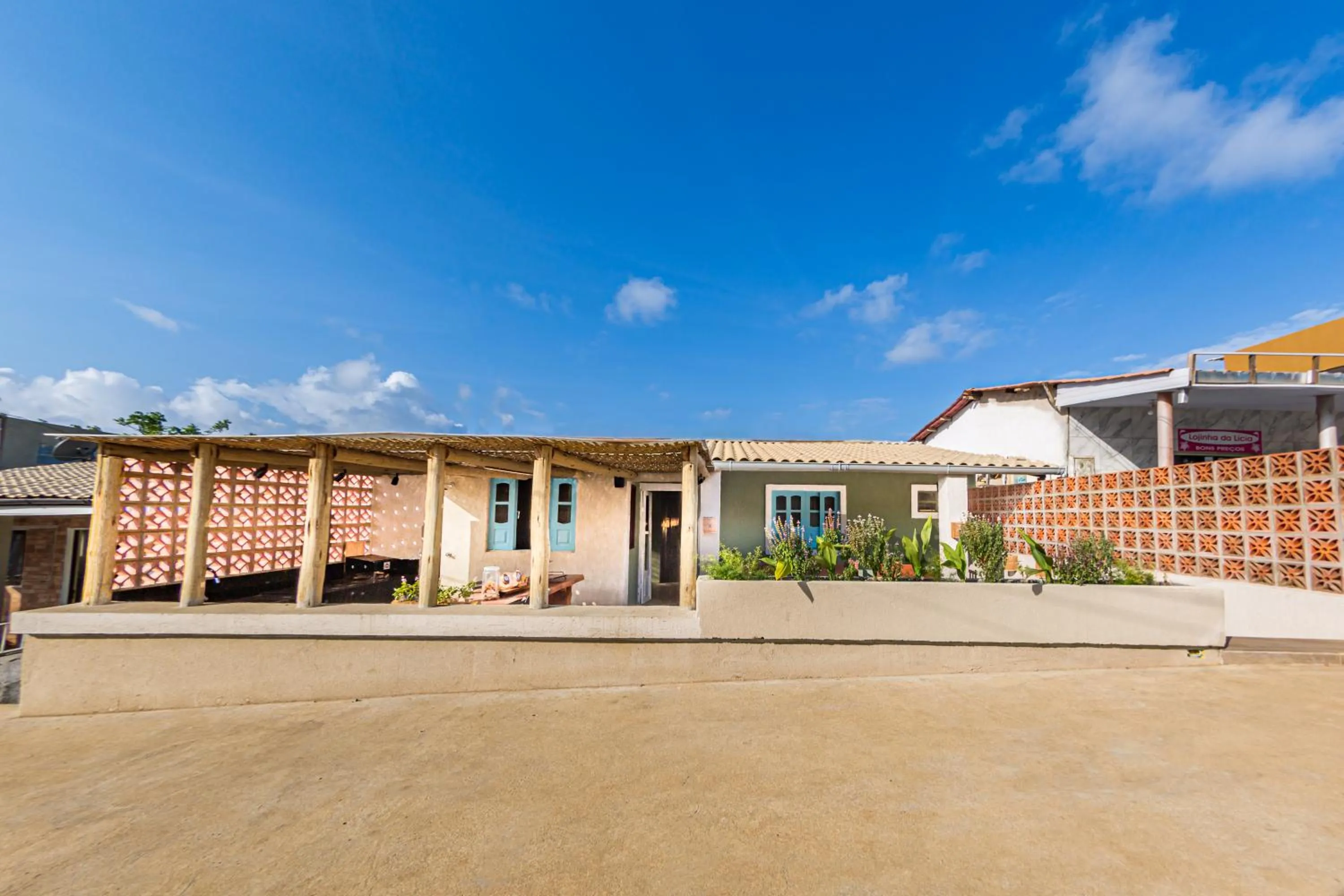 Facade/entrance in EcoCharme Pousada Varandinha