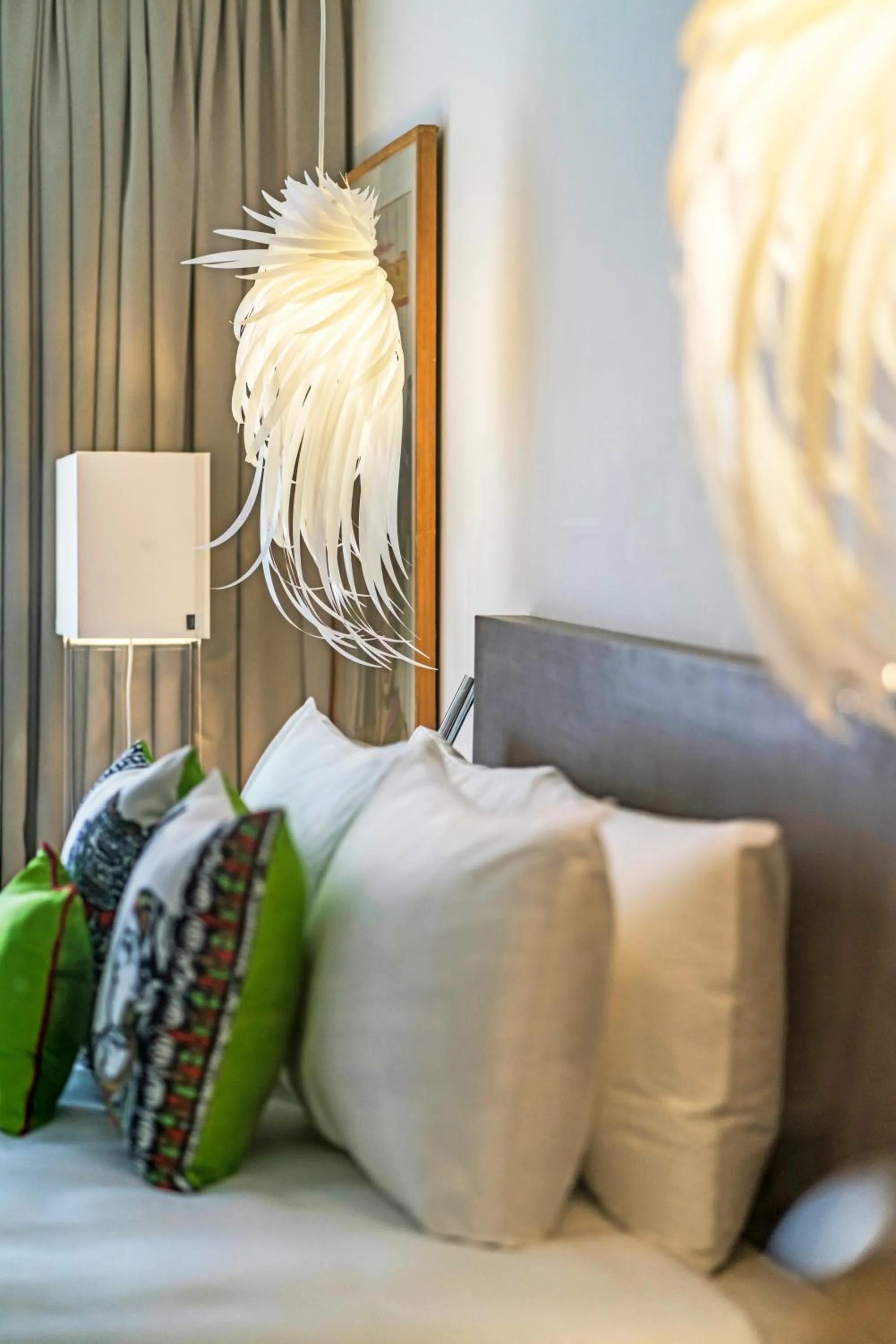 Decorative detail, Bed in The Park Chennai