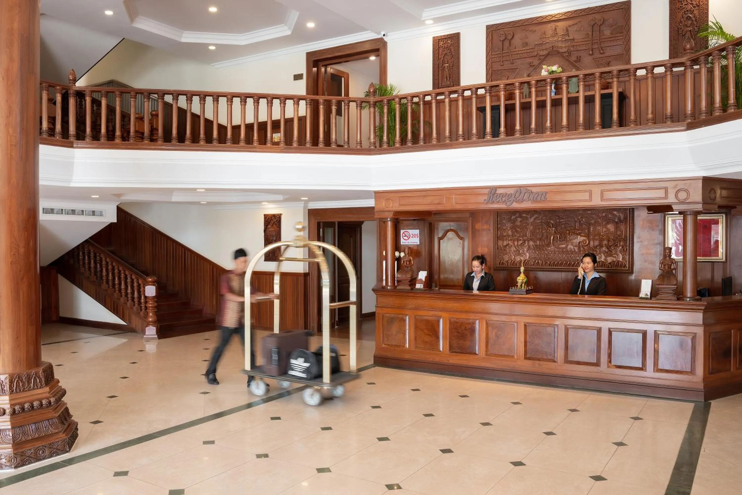 Lobby or reception in Monoreach Angkor Hotel