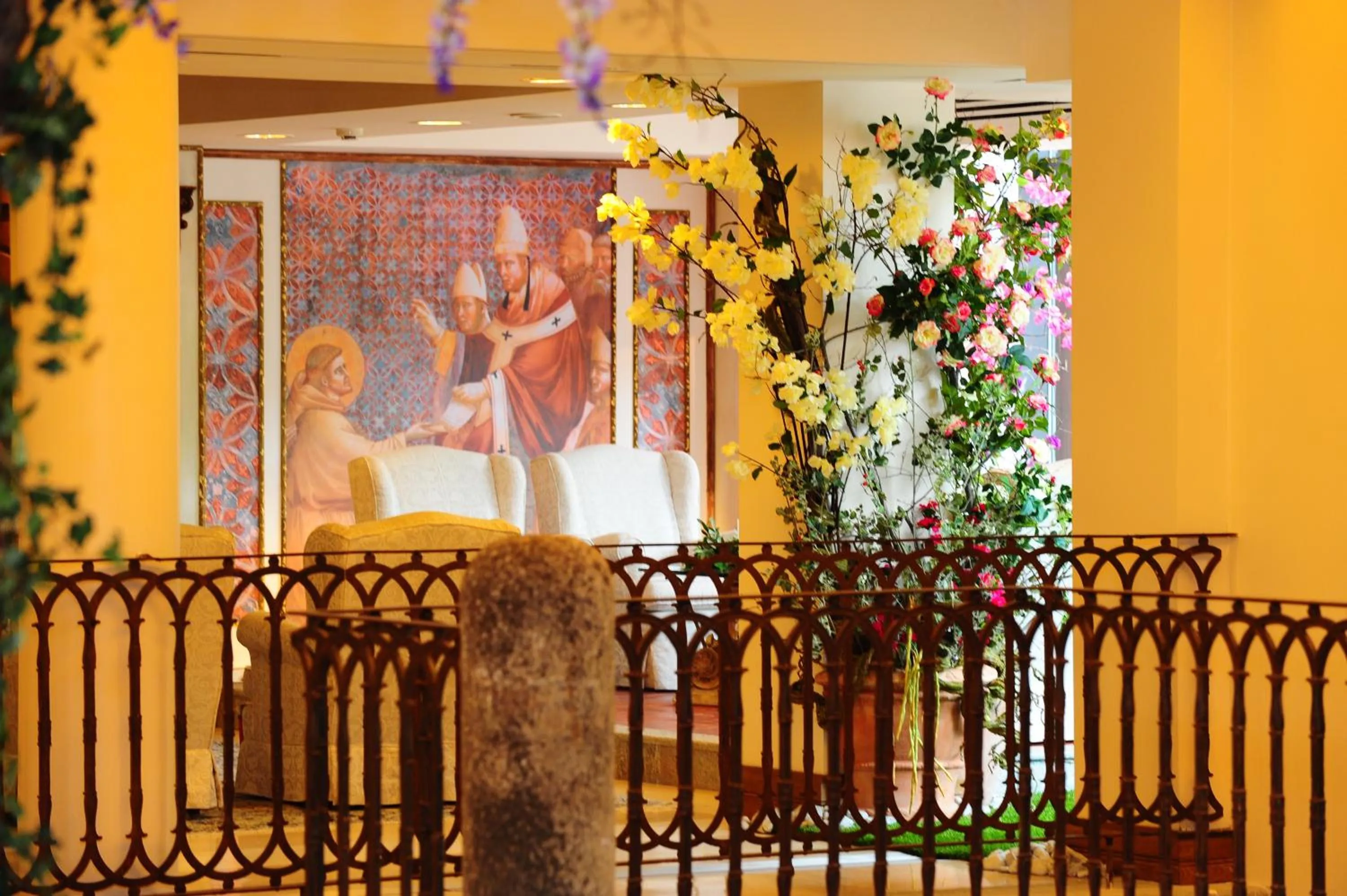 Lobby or reception in BV Grand Hotel Assisi