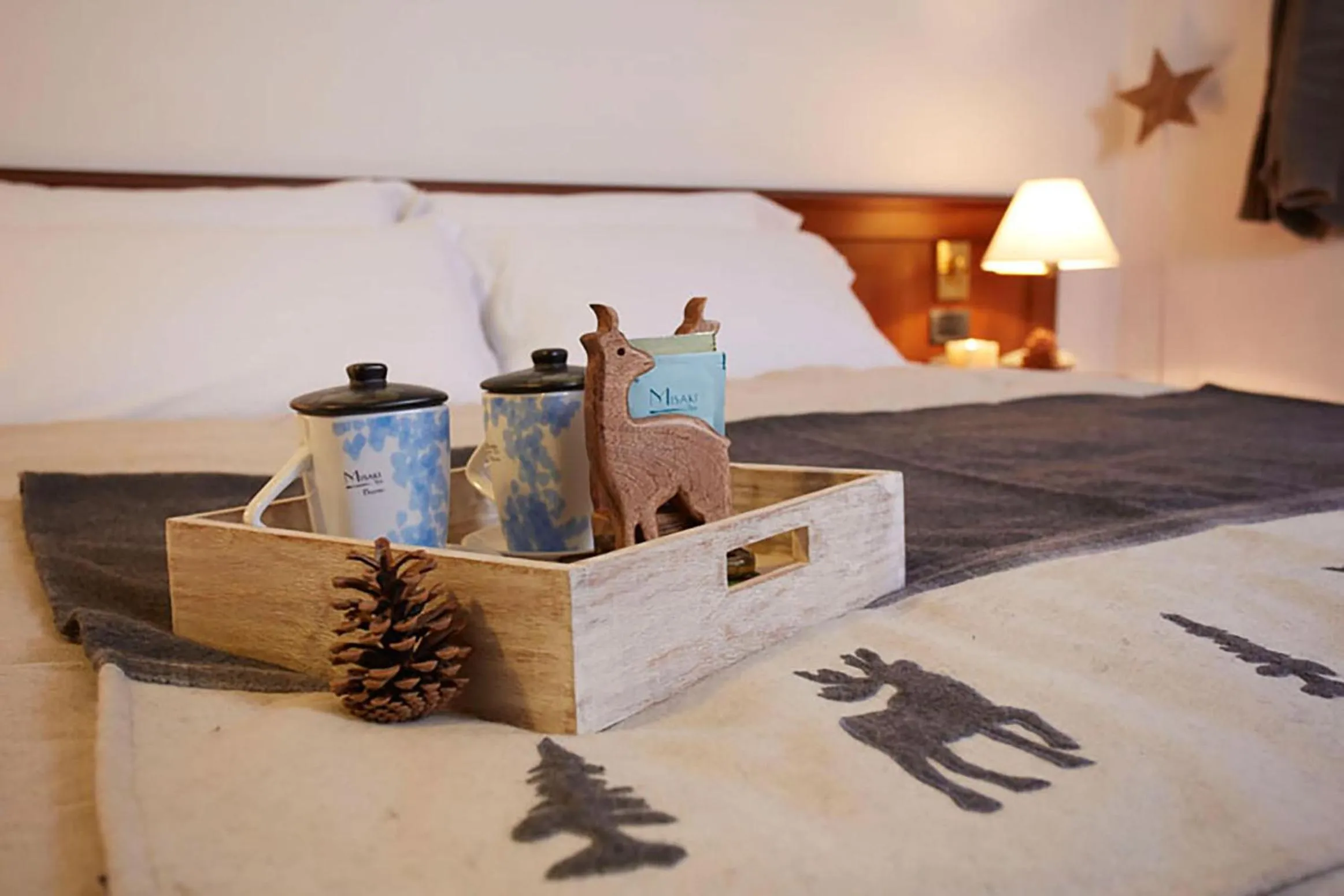 Decorative detail in Hotel Dei Camosci