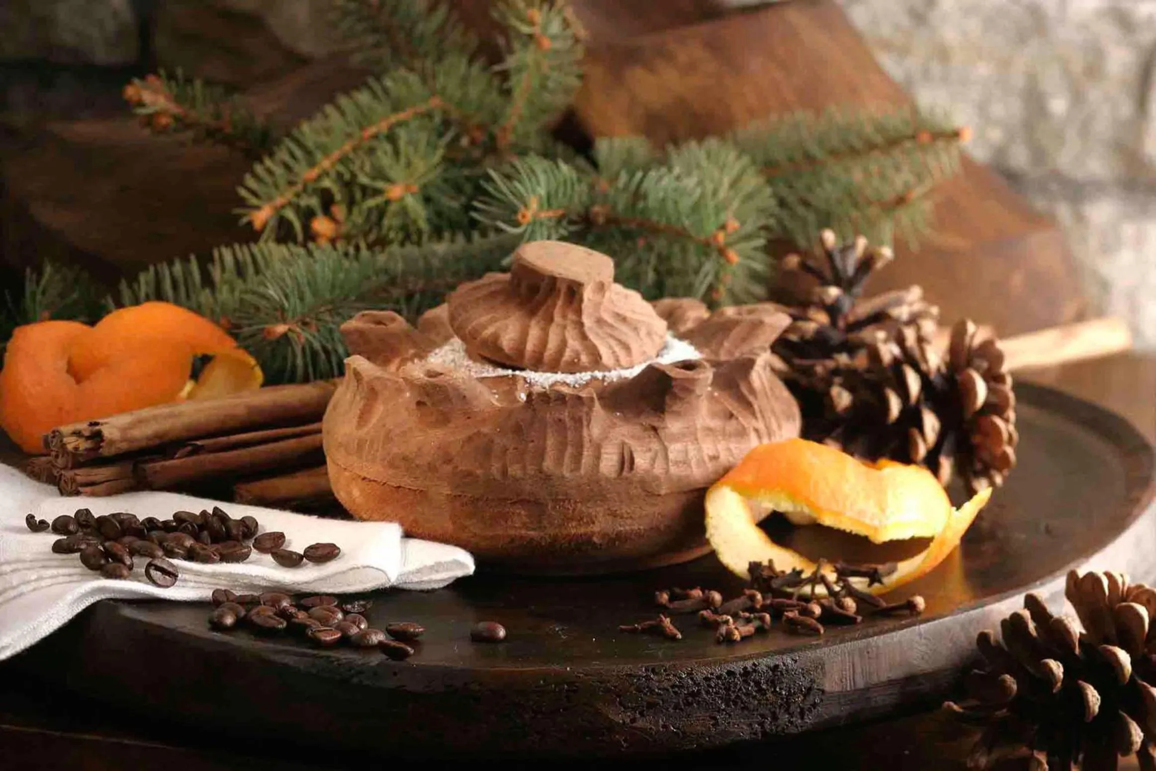 Decorative detail in Hotel Dei Camosci