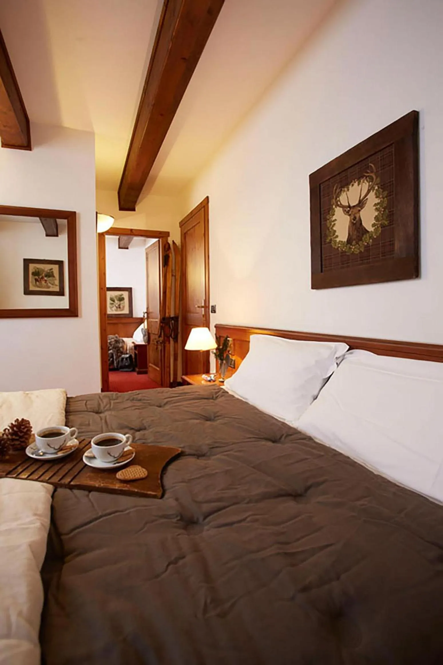 Bed in Hotel Dei Camosci