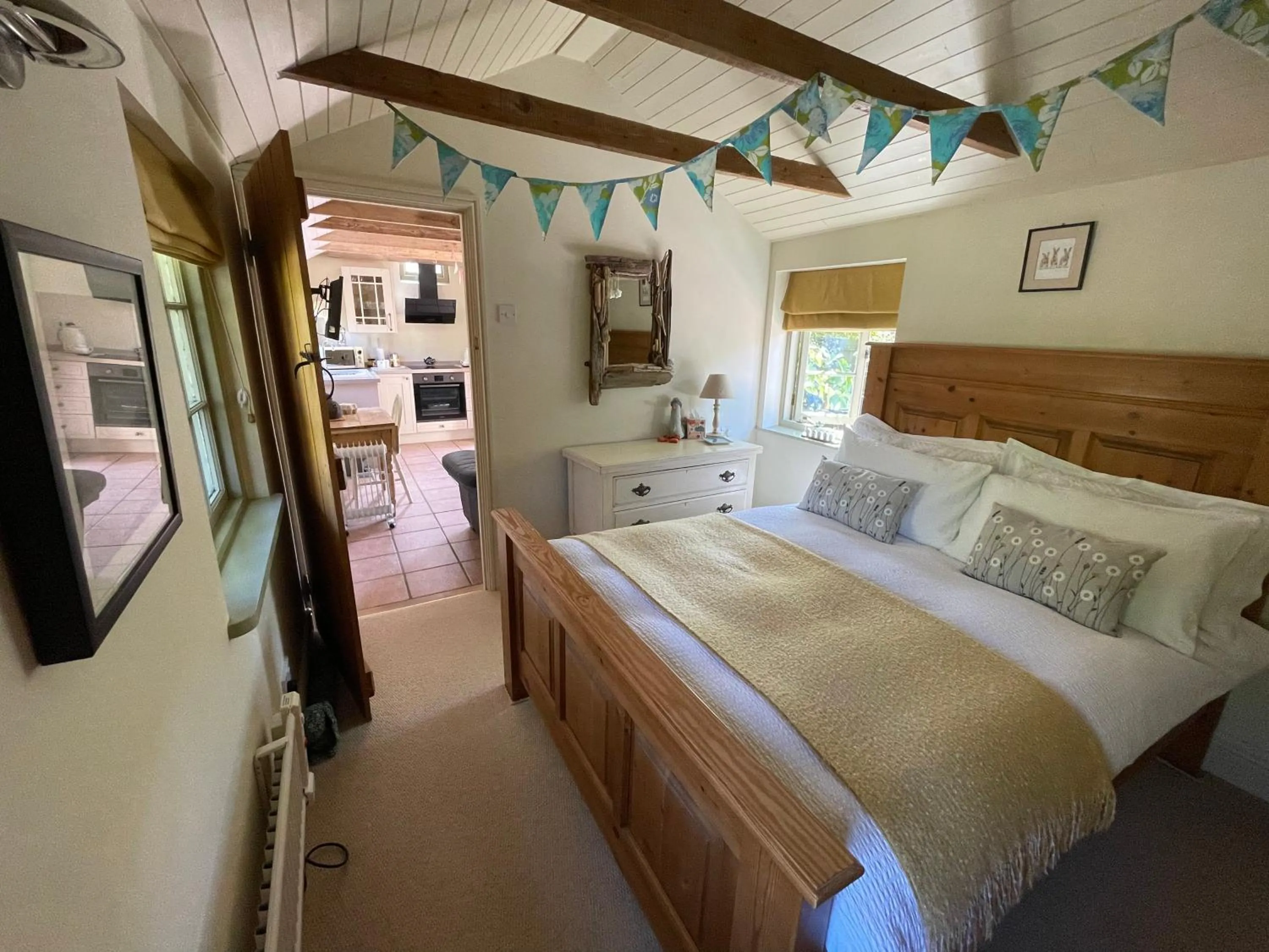 Bedroom, Bed in Dairy Cottage Luxury B&B