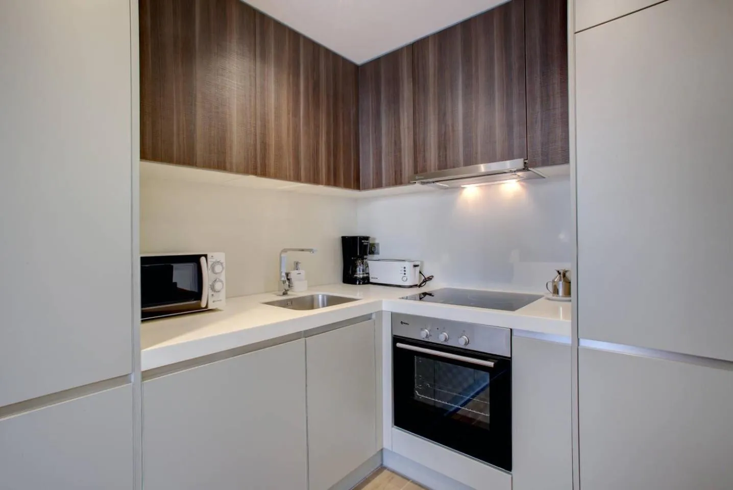 kitchen in Aqua Apartments Vento, Marbella