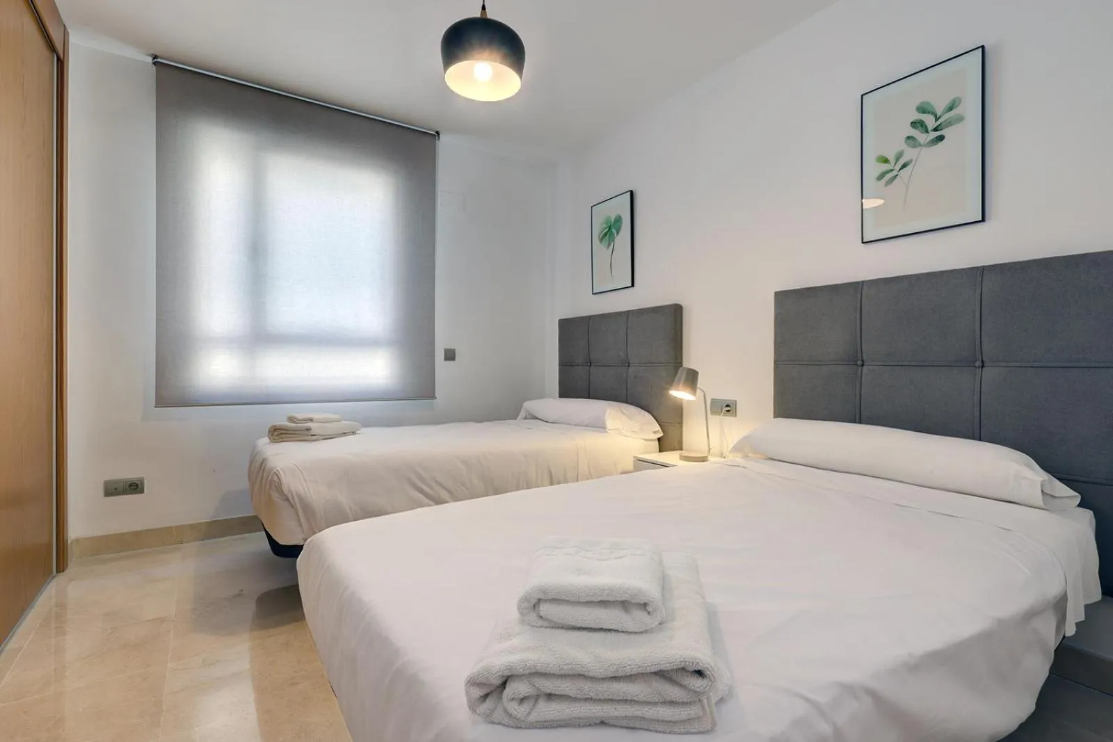 Bedroom, Bed in Aqua Apartments Vento, Marbella
