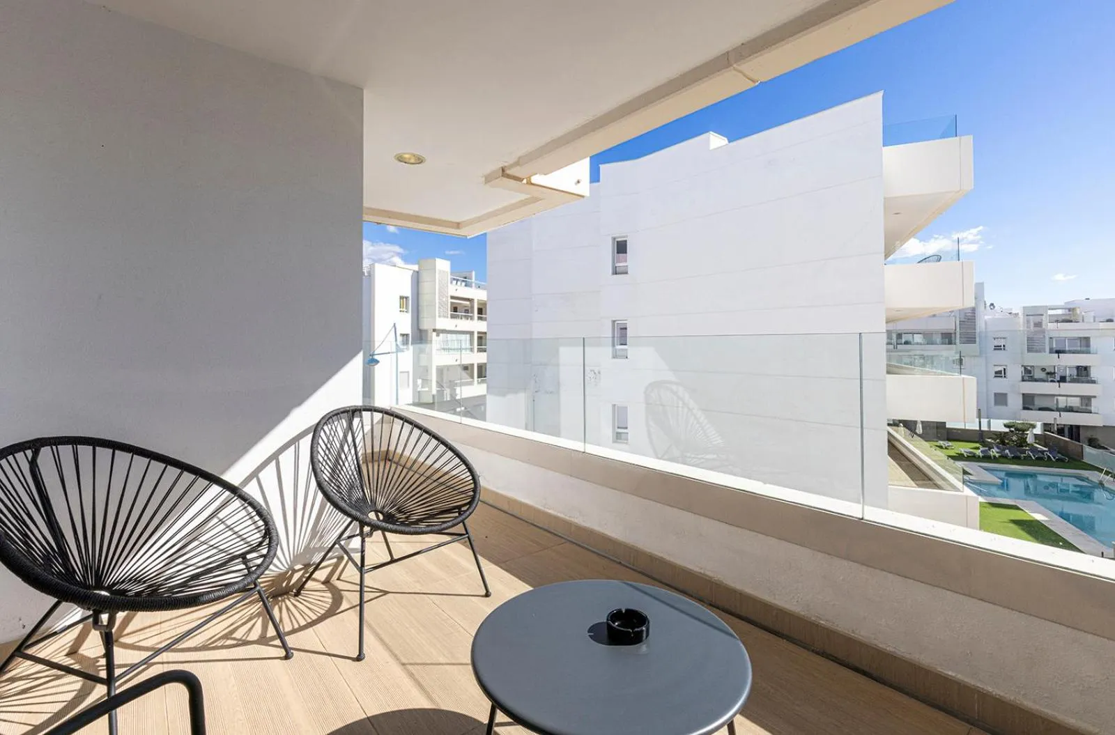 Balcony/Terrace in Aqua Apartments Vento, Marbella