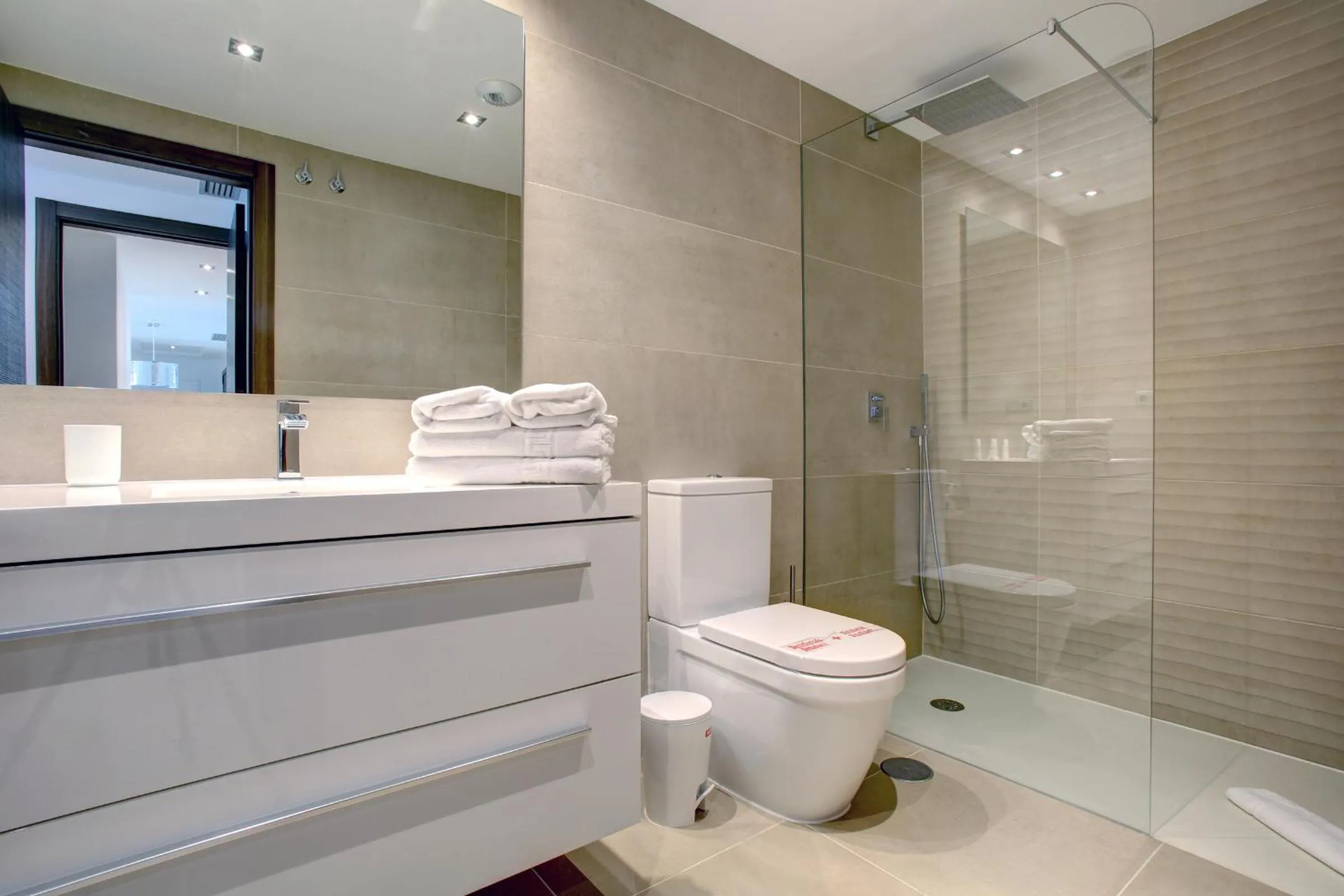 Bathroom in Aqua Apartments Vento, Marbella