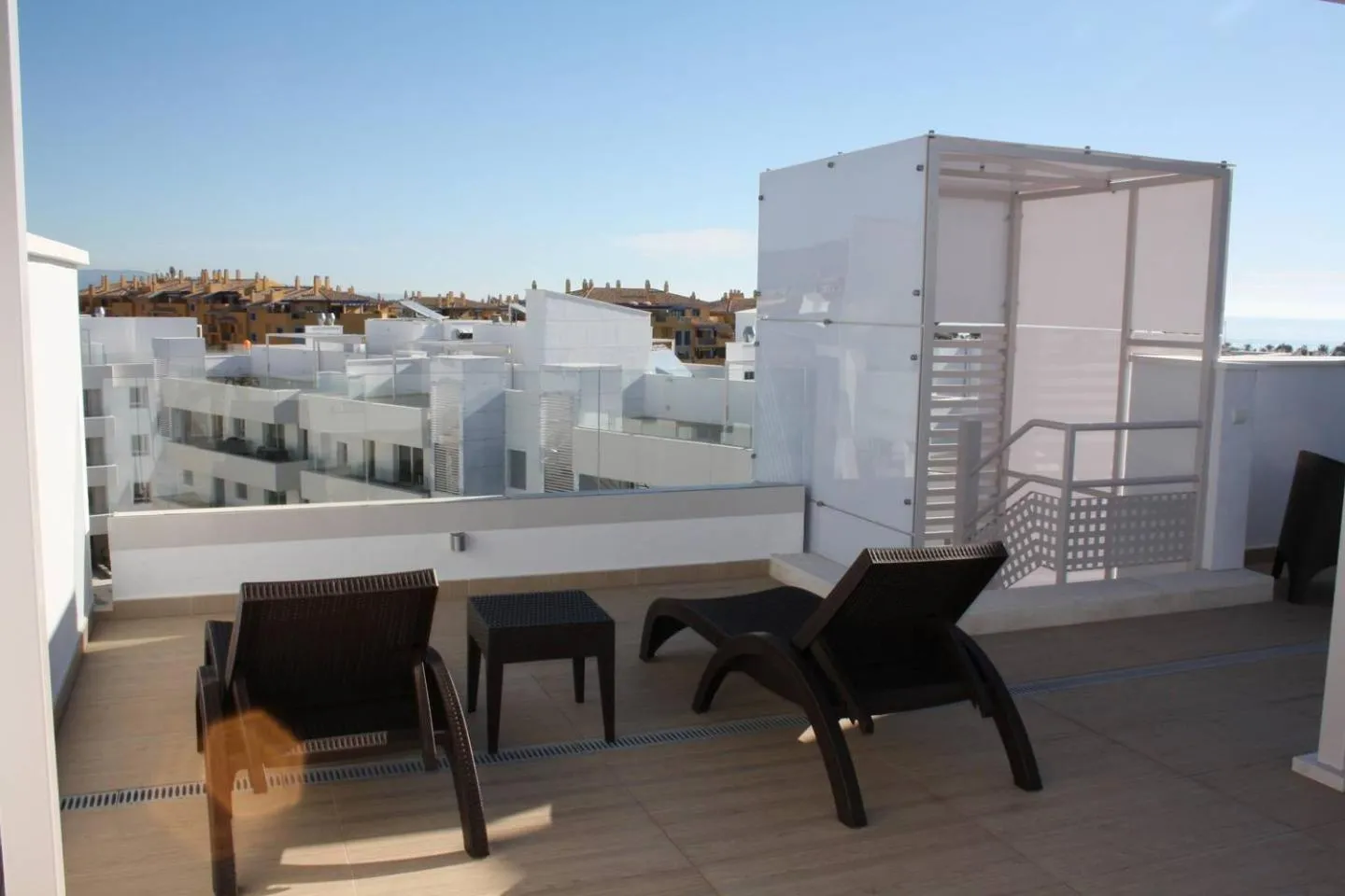 Balcony/Terrace in Aqua Apartments Vento, Marbella