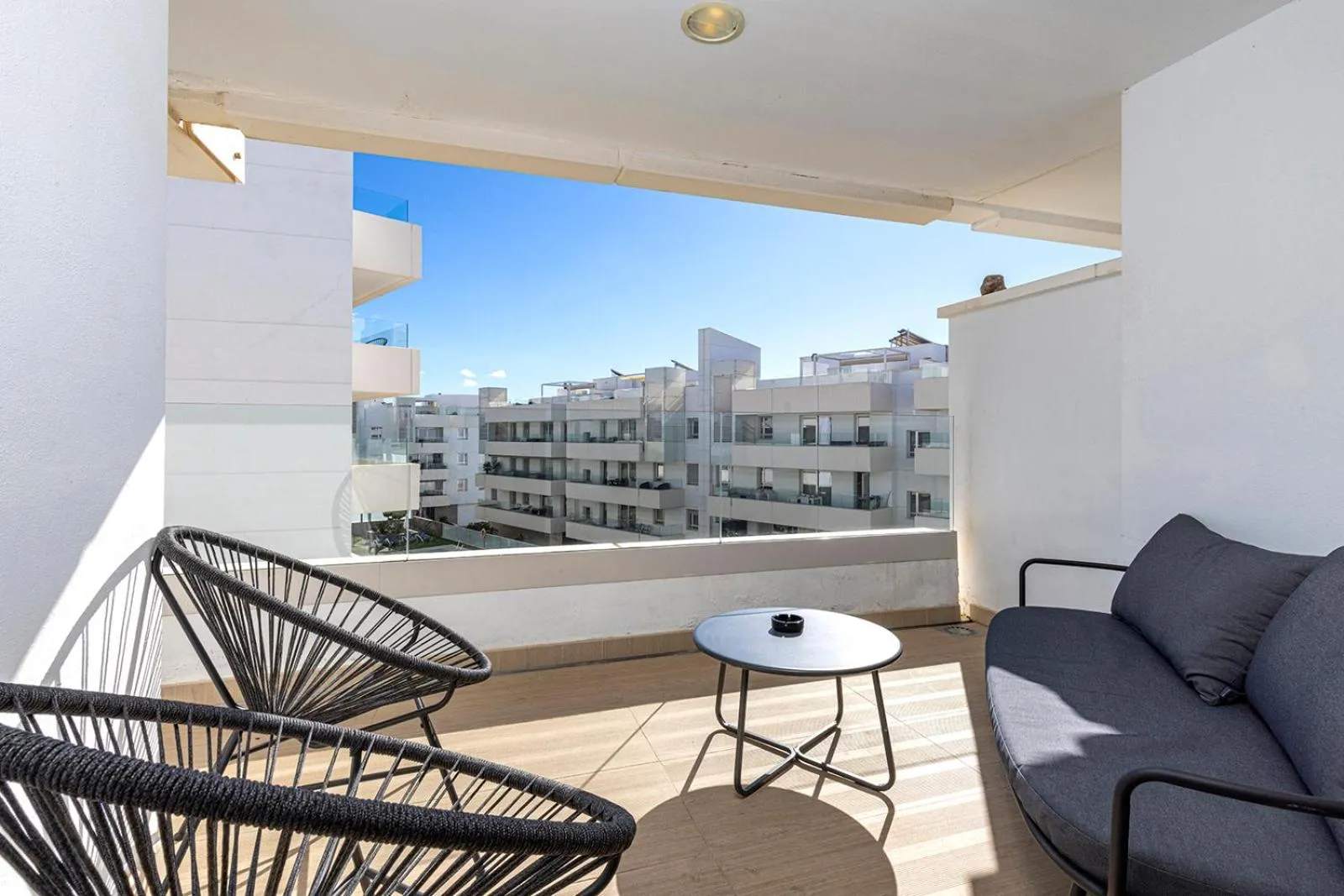 Balcony/Terrace in Aqua Apartments Vento, Marbella