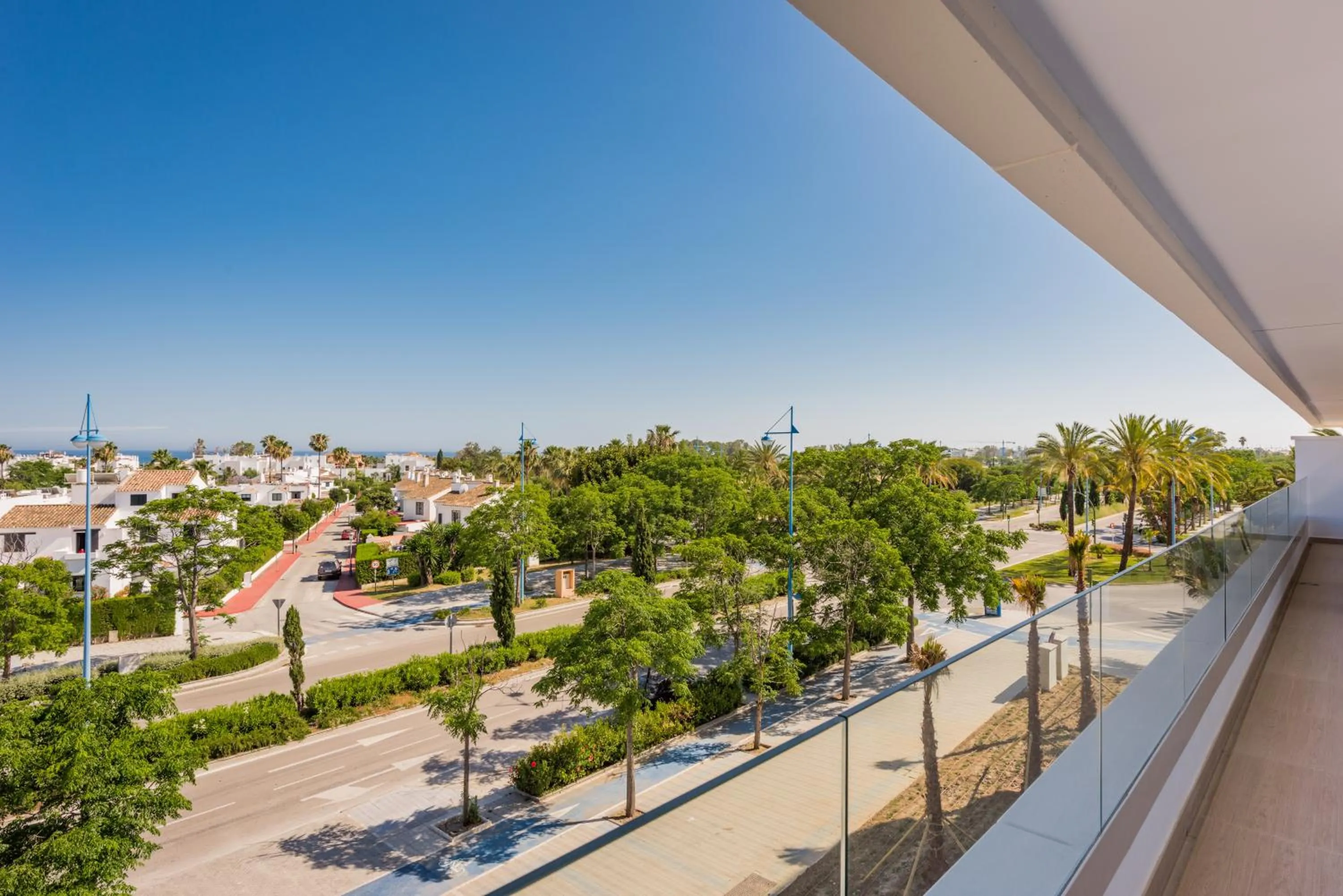 Balcony/Terrace in Aqua Apartments Vento, Marbella