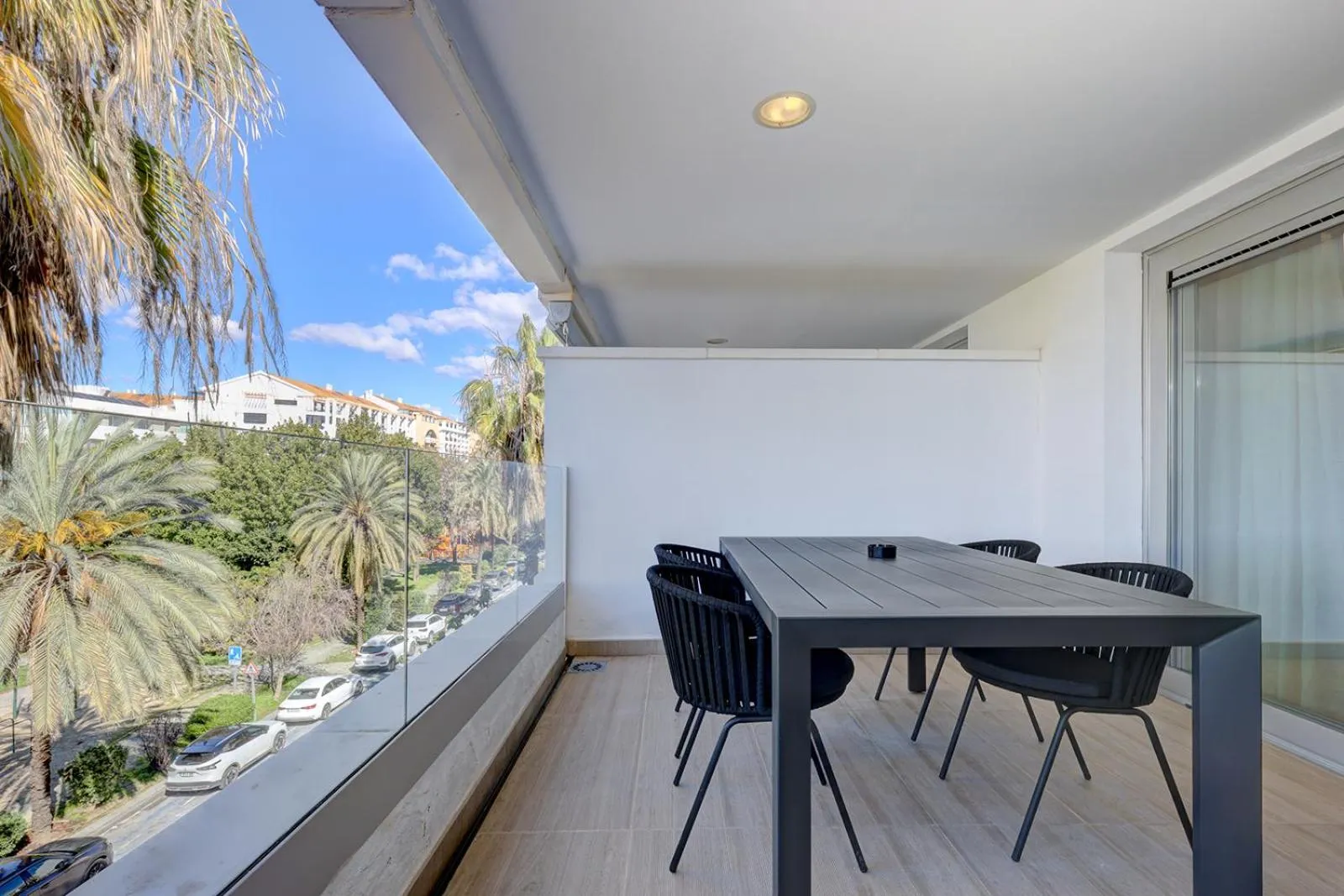Balcony/Terrace in Aqua Apartments Vento, Marbella