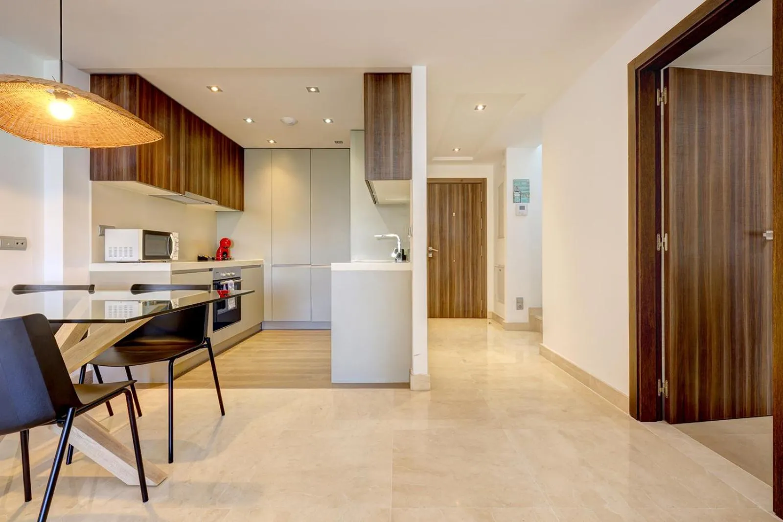 kitchen in Aqua Apartments Vento, Marbella