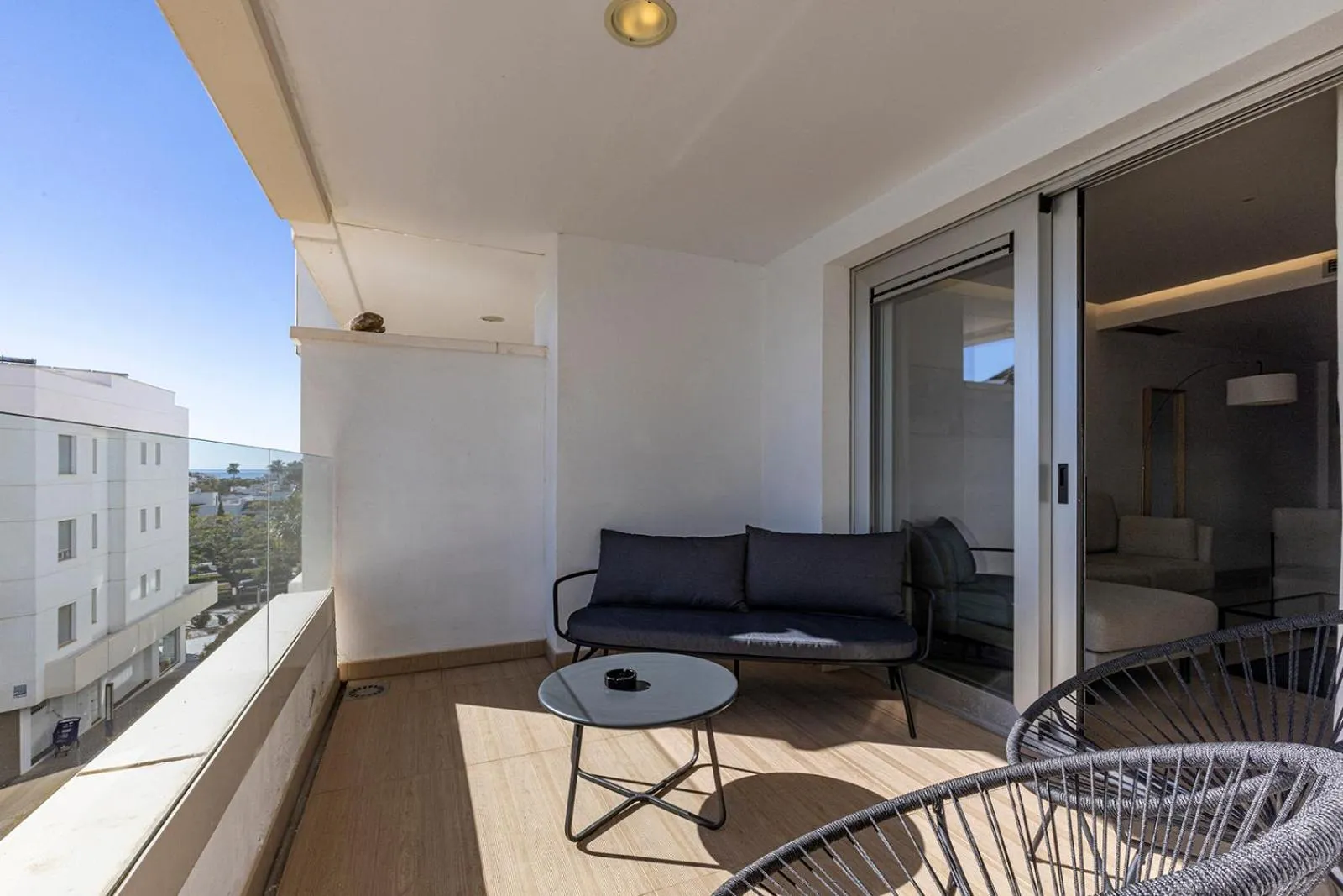 Balcony/Terrace in Aqua Apartments Vento, Marbella