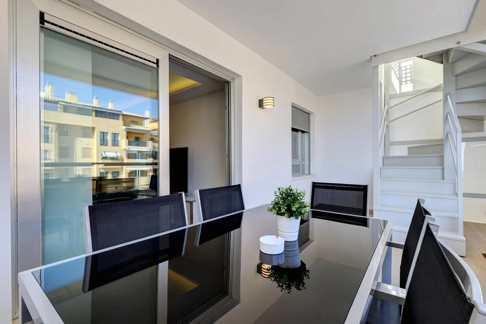 Balcony/Terrace in Aqua Apartments Vento, Marbella