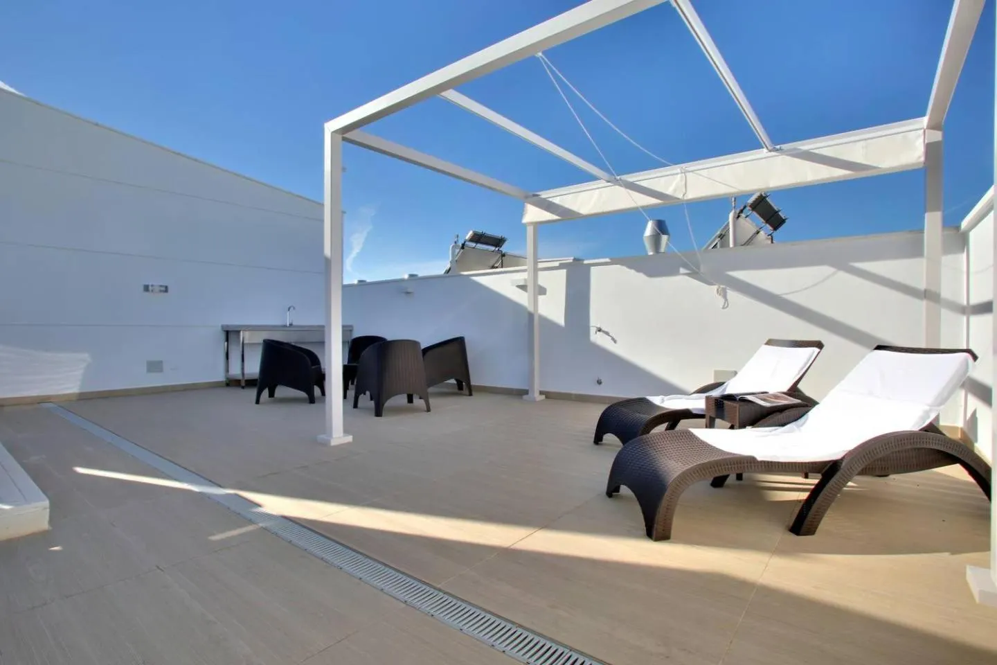 Balcony/Terrace in Aqua Apartments Vento, Marbella