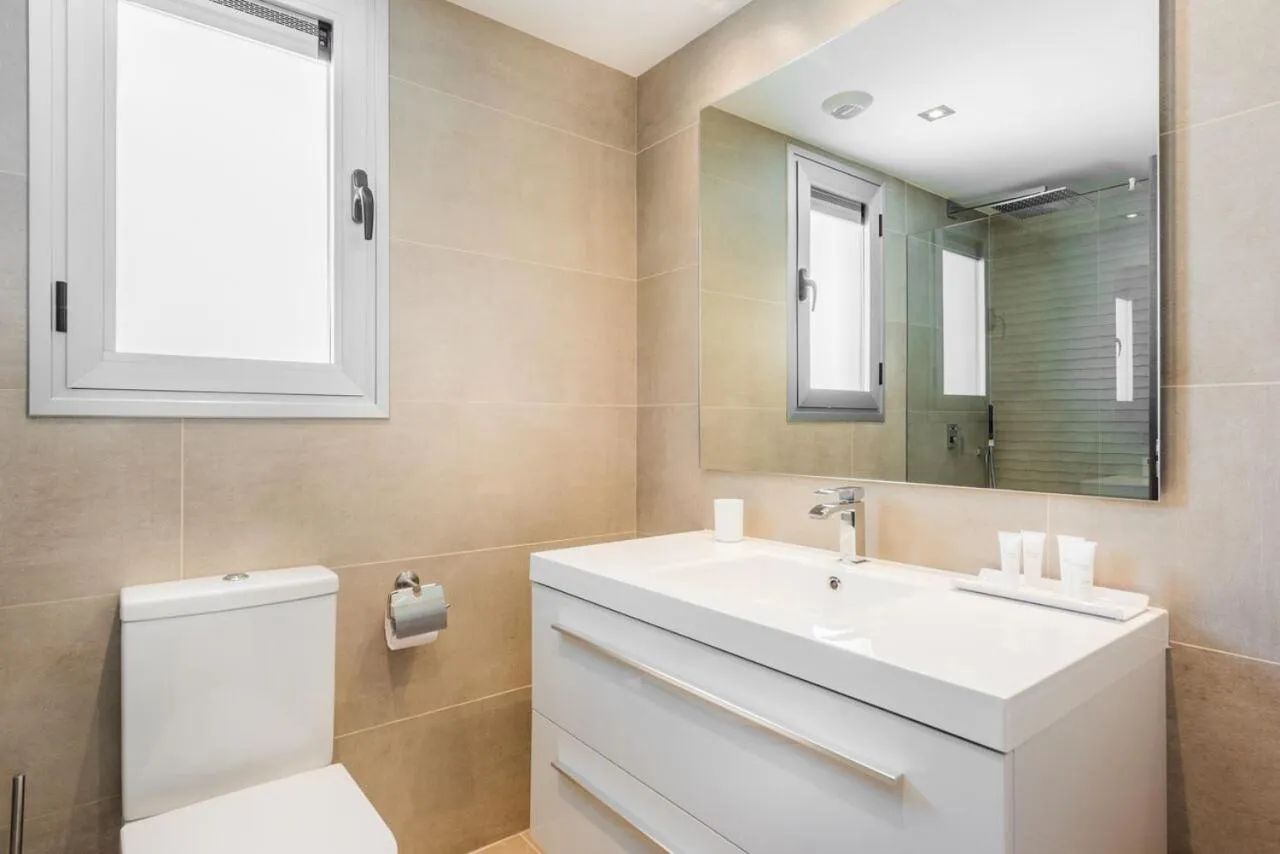 Bathroom in Aqua Apartments Vento, Marbella