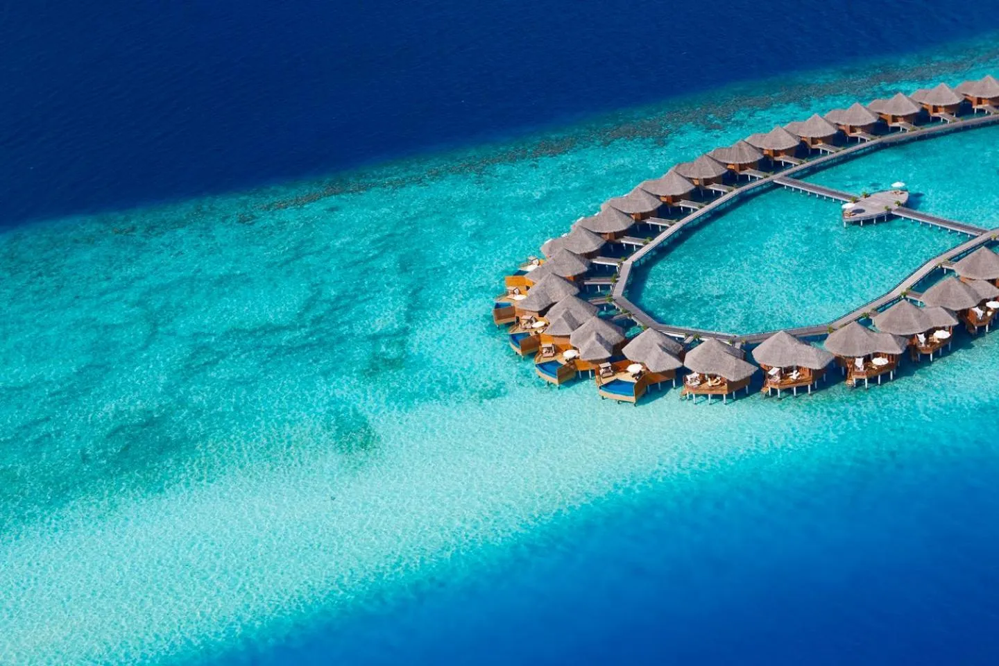 Sea view in Baros Maldives