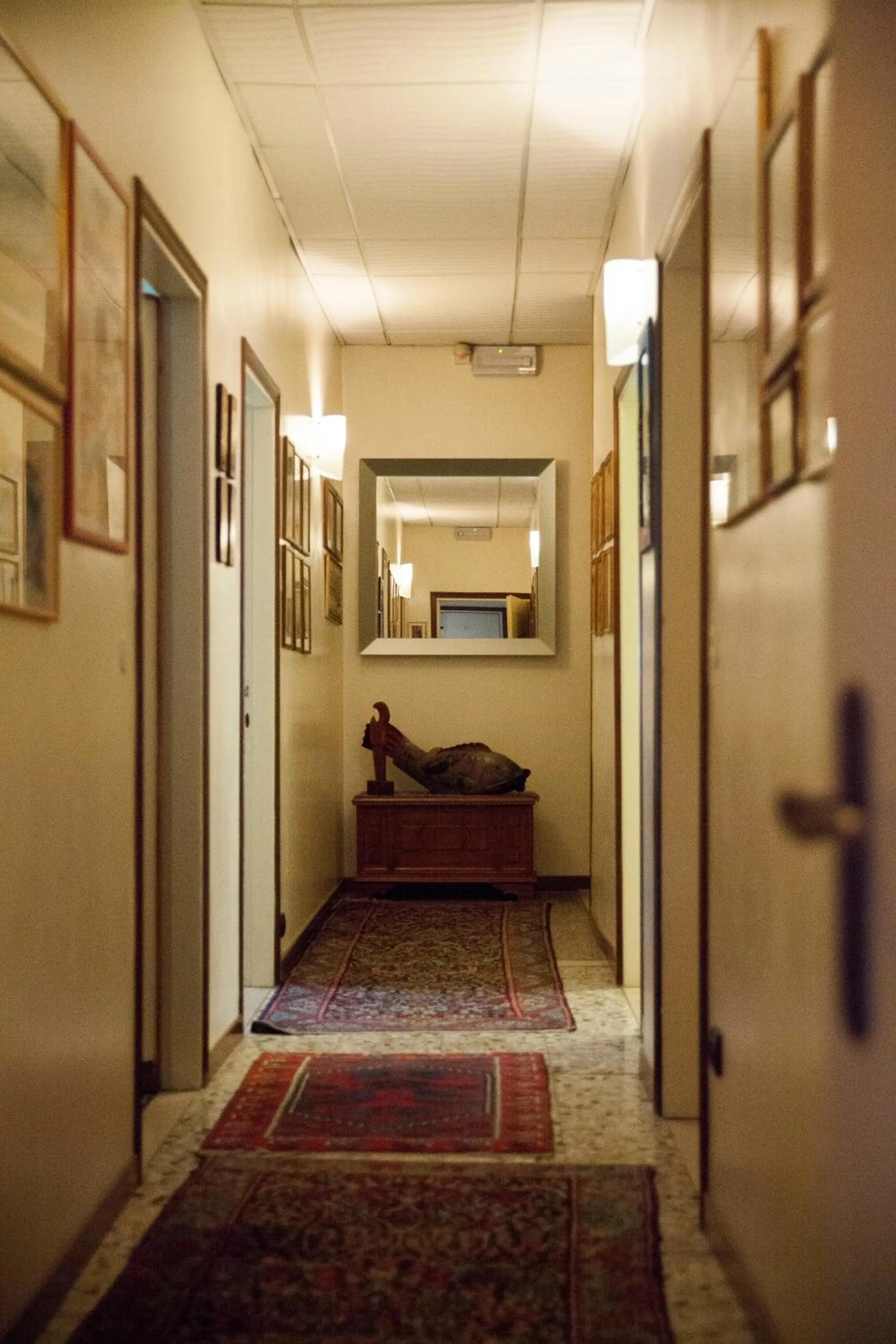 Bed in Hotel Trieste