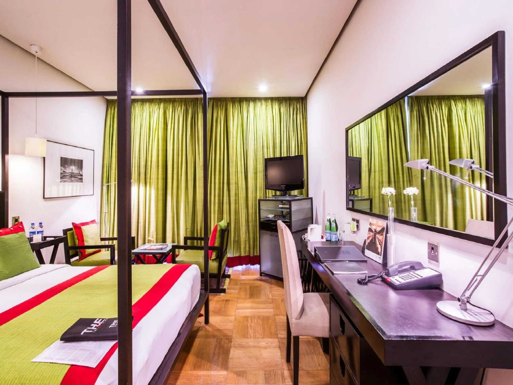 Seating area, Bed in The Park Bangalore, MG Road