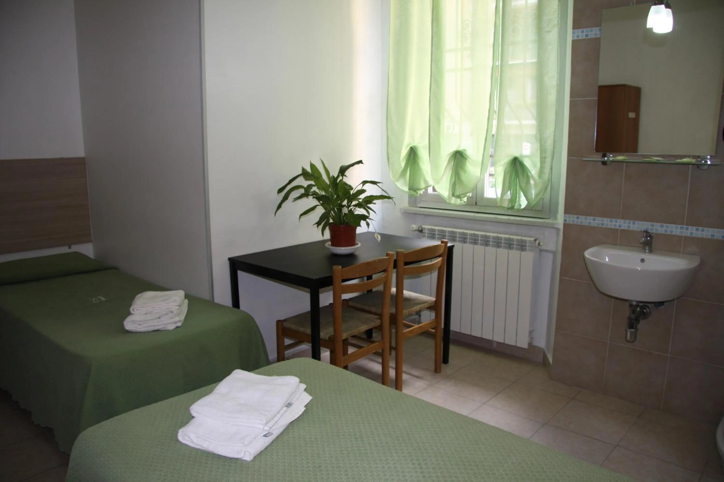 Bed in Hotel Adelchi