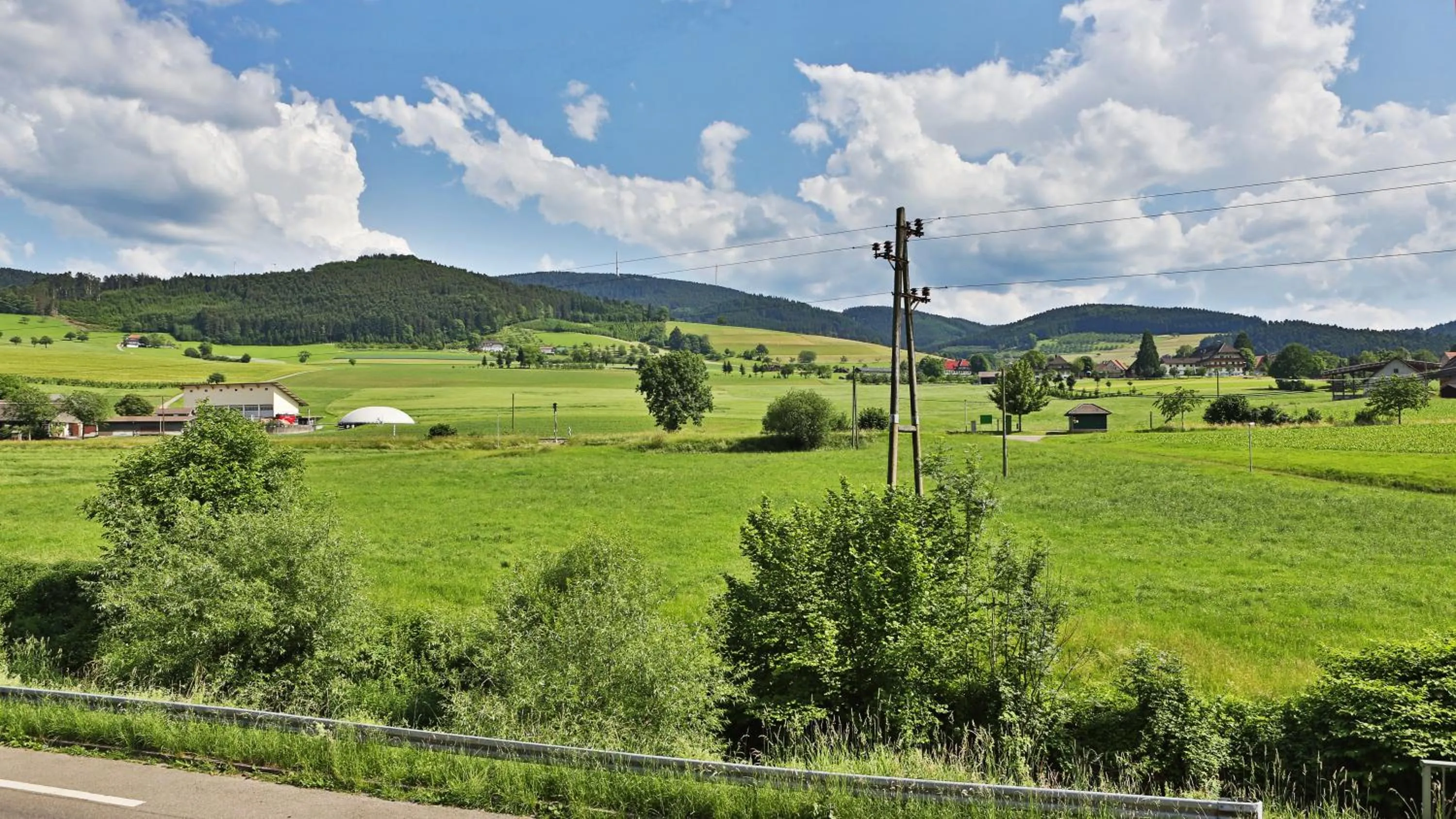 Natural landscape in Grüner Hof
