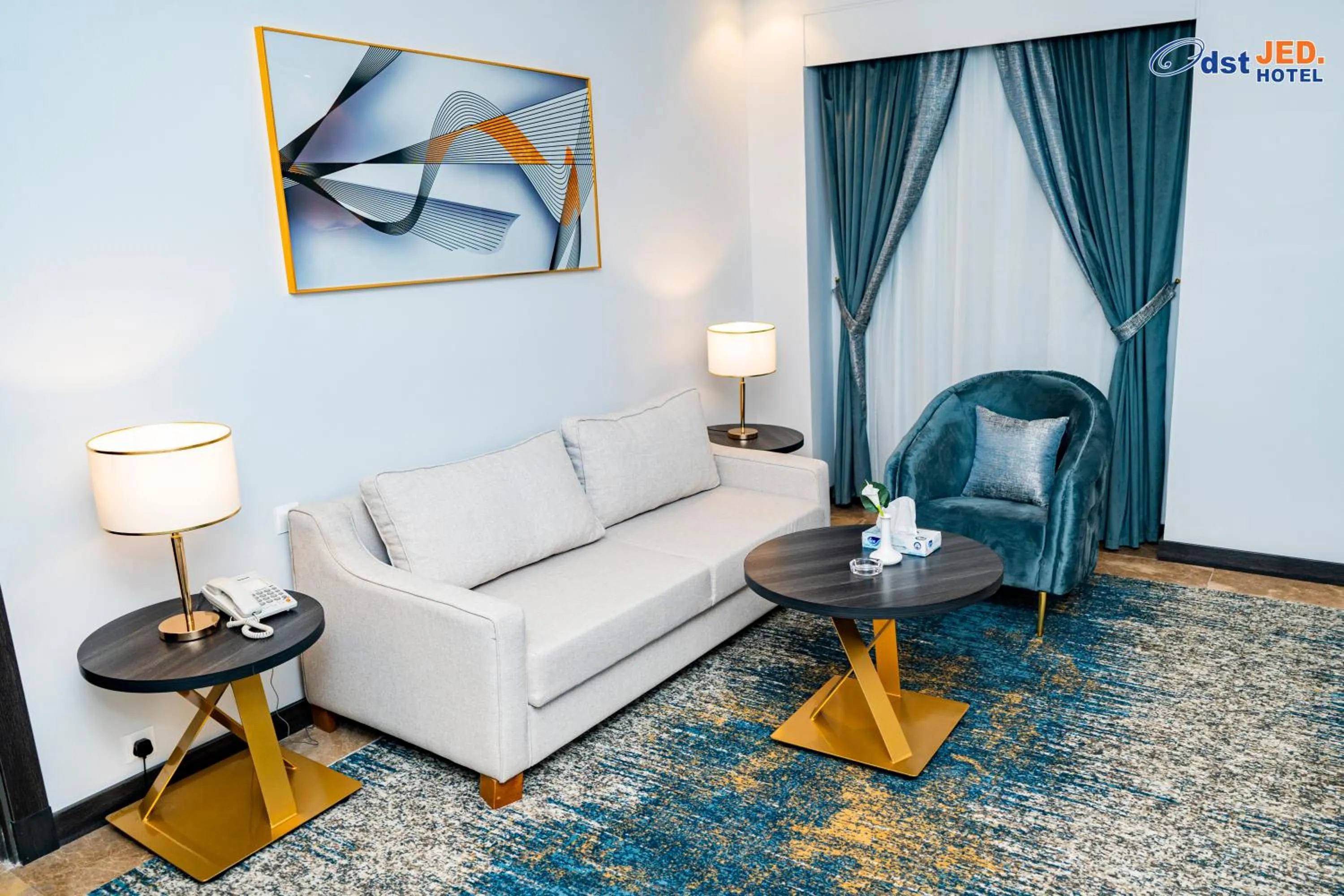 Seating area in Odst Jeddah