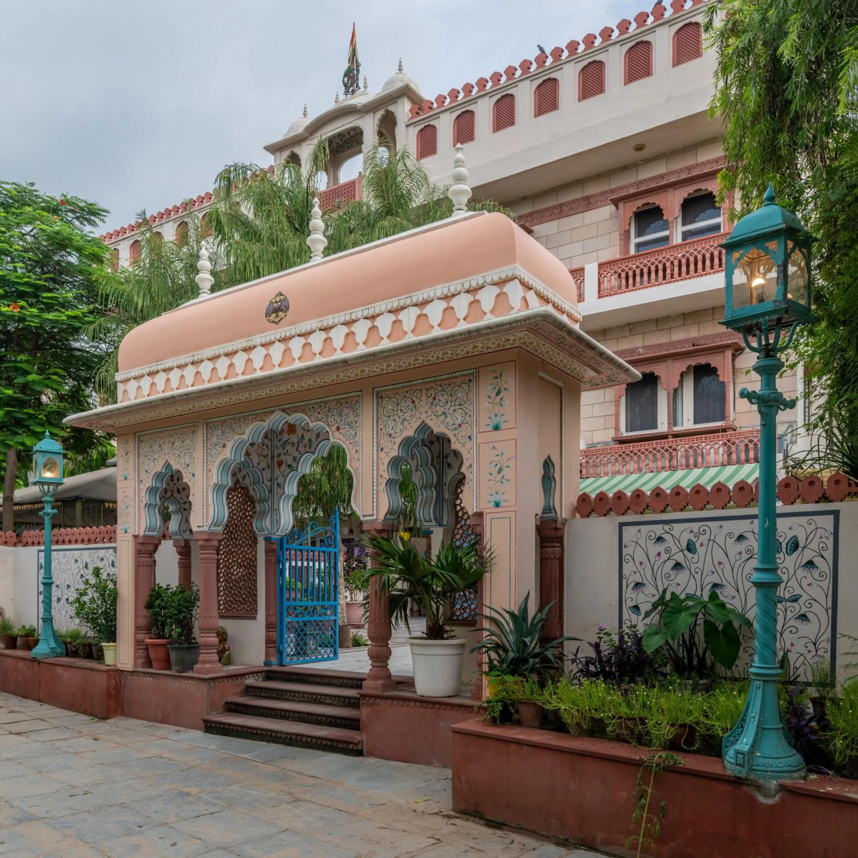 Property building in Suryaa Villa - A Boutique Heritage Hotel