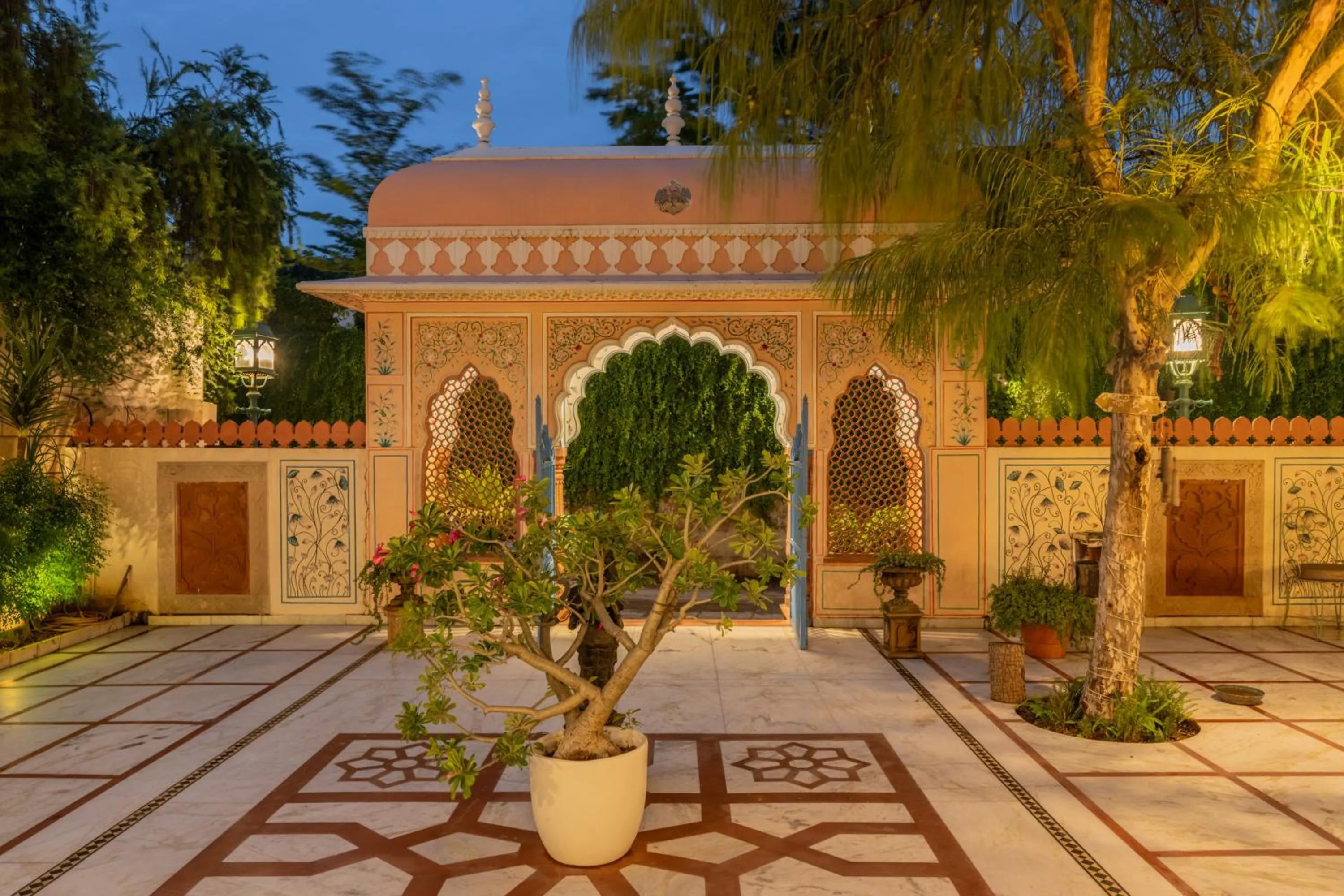 Property building in Suryaa Villa - A Boutique Heritage Hotel