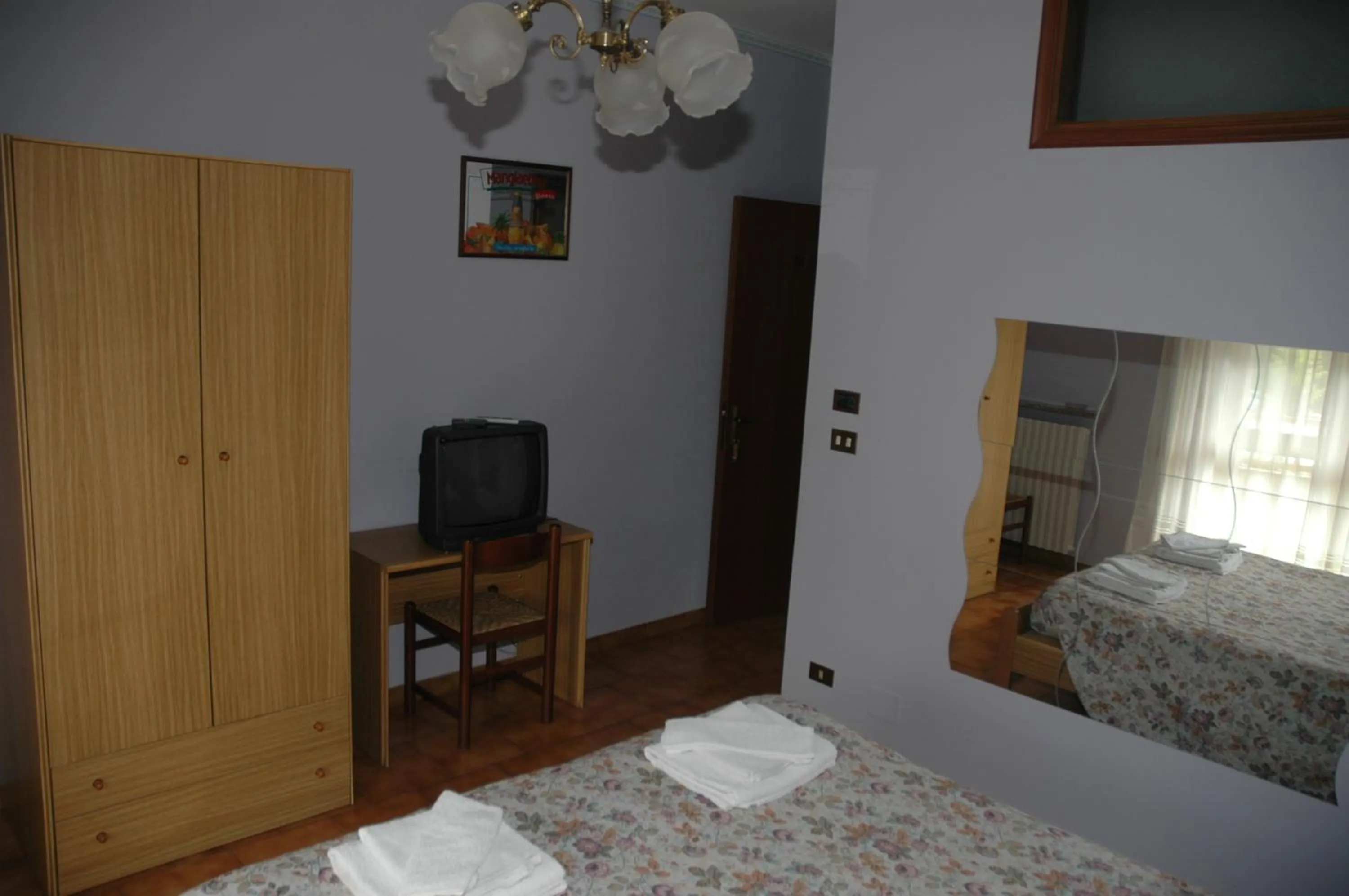 Bed in Hotel Valentino