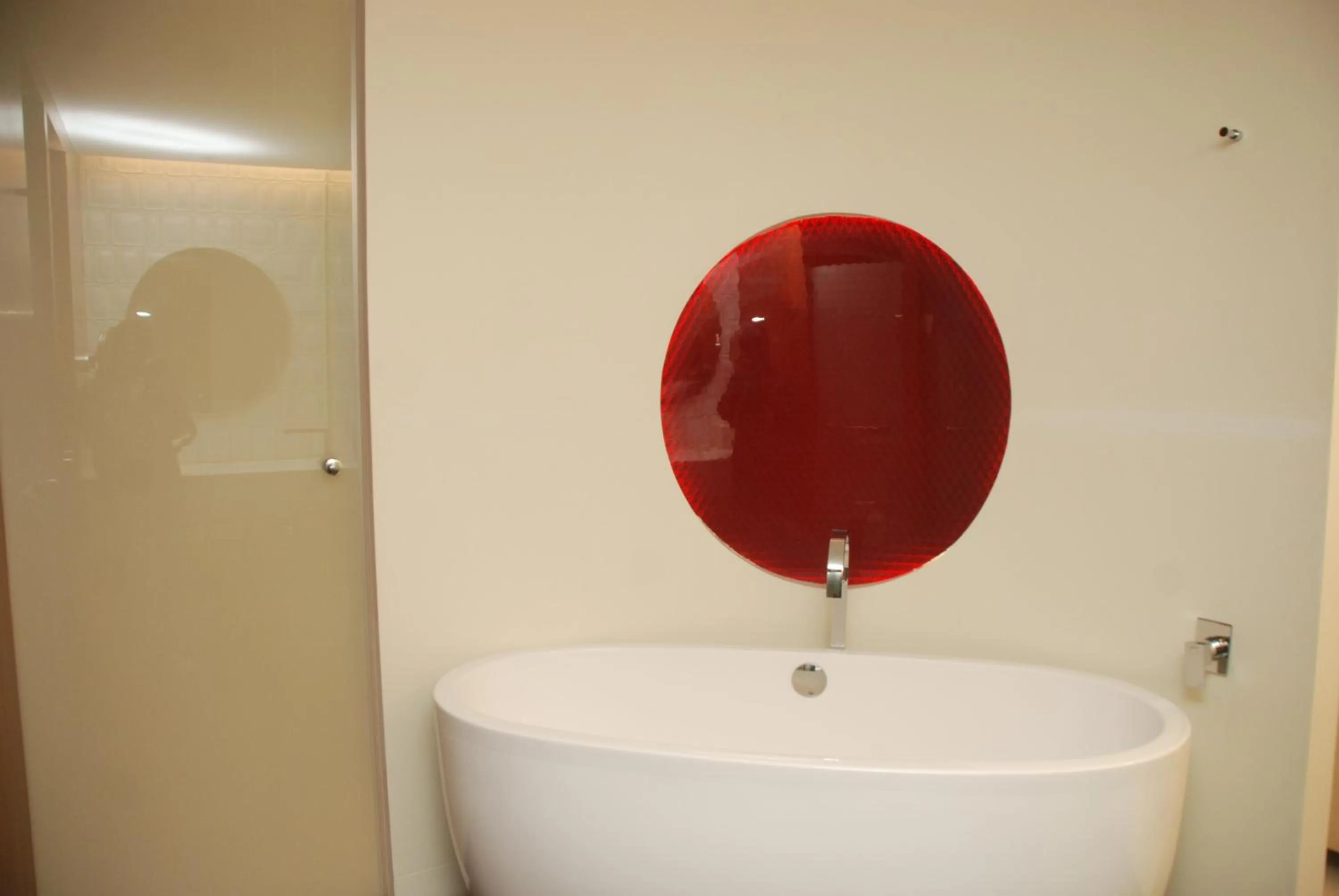 Shower in The Park Hyderabad, Banjara Hills near Hussain Sagar Lake