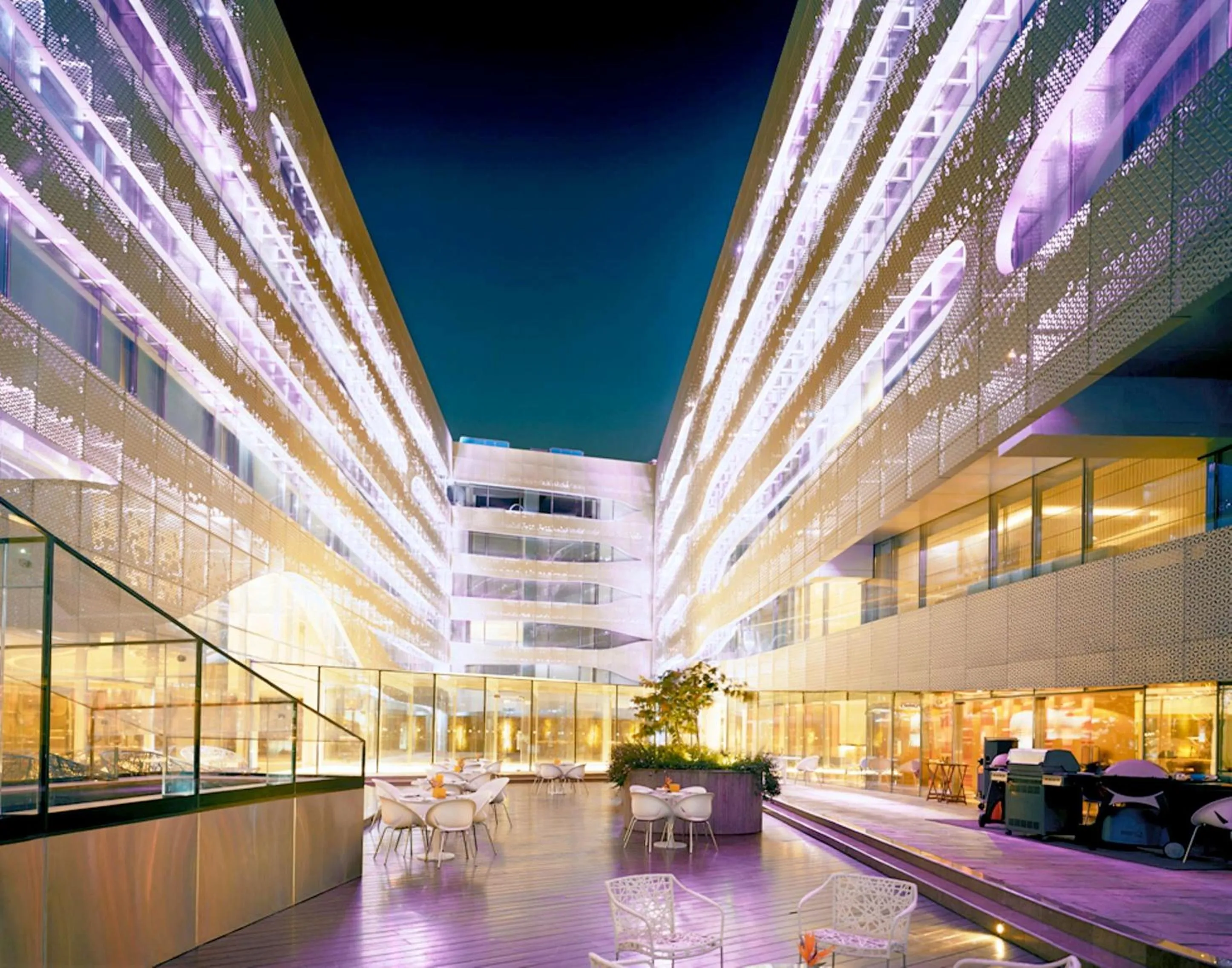 Property building in The Park Hyderabad, Banjara Hills near Hussain Sagar Lake