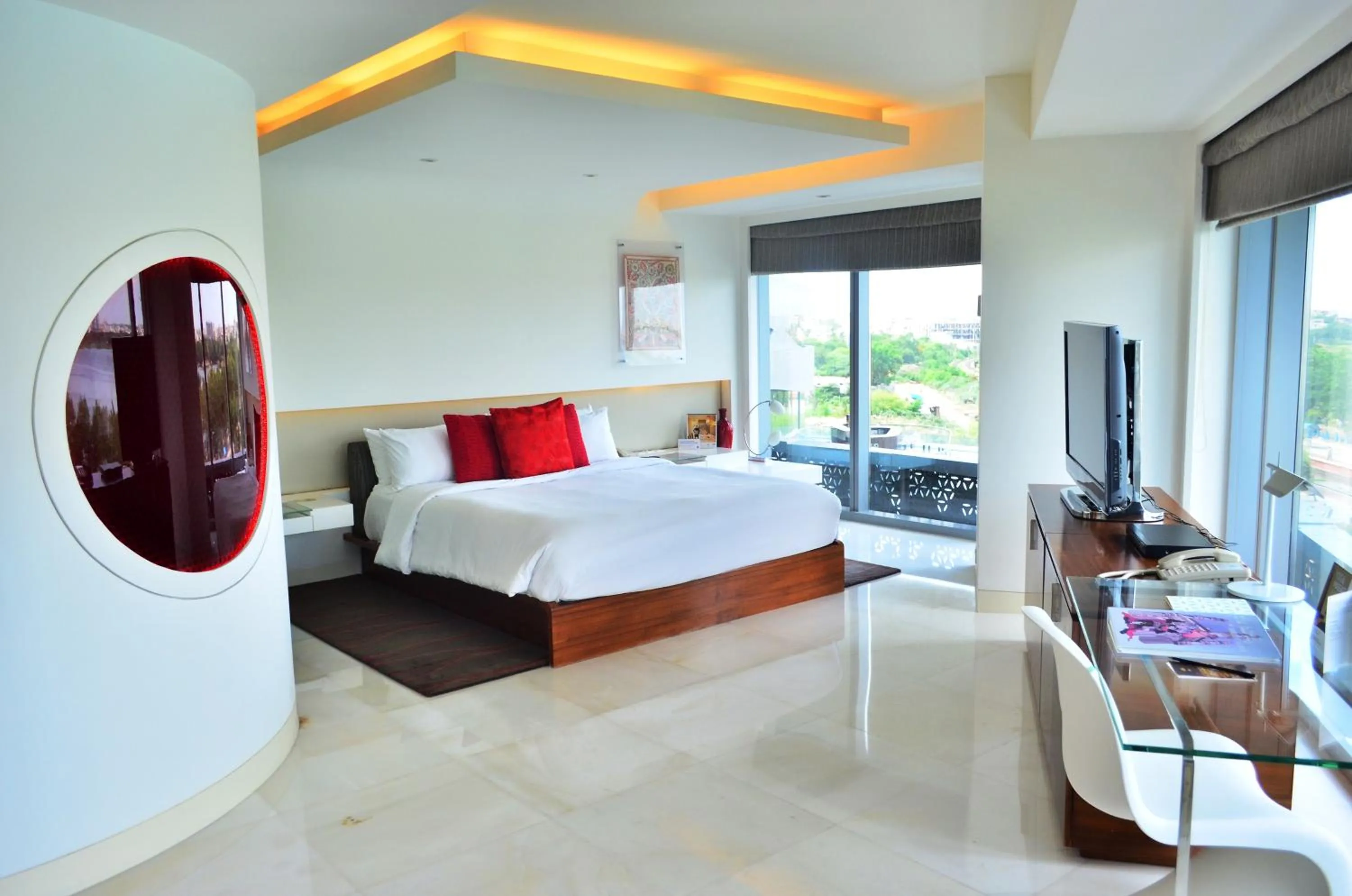 Bed in The Park Hyderabad, Banjara Hills near Hussain Sagar Lake