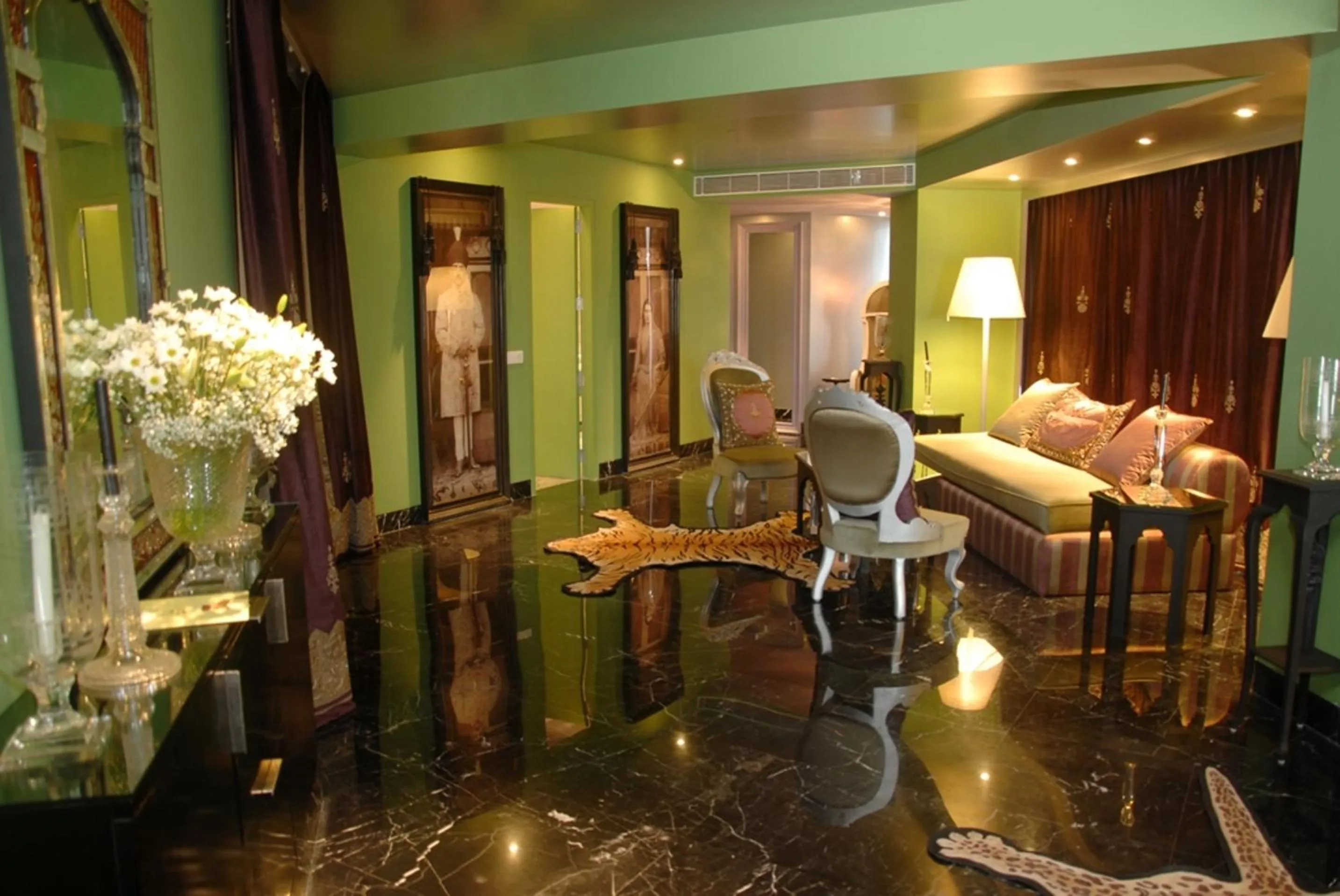 Living room in The Park Hyderabad, Banjara Hills near Hussain Sagar Lake