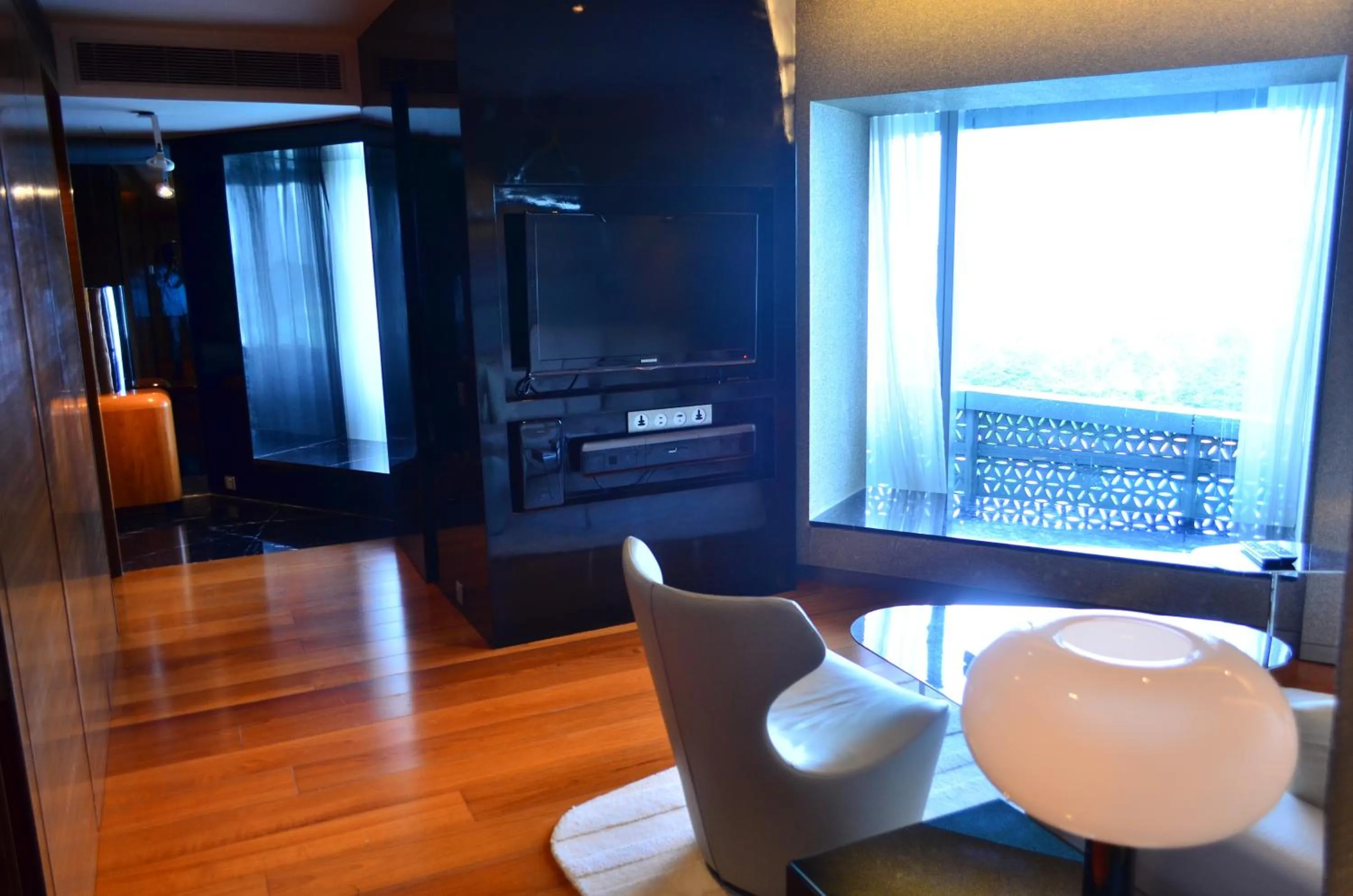 Living room in The Park Hyderabad, Banjara Hills near Hussain Sagar Lake