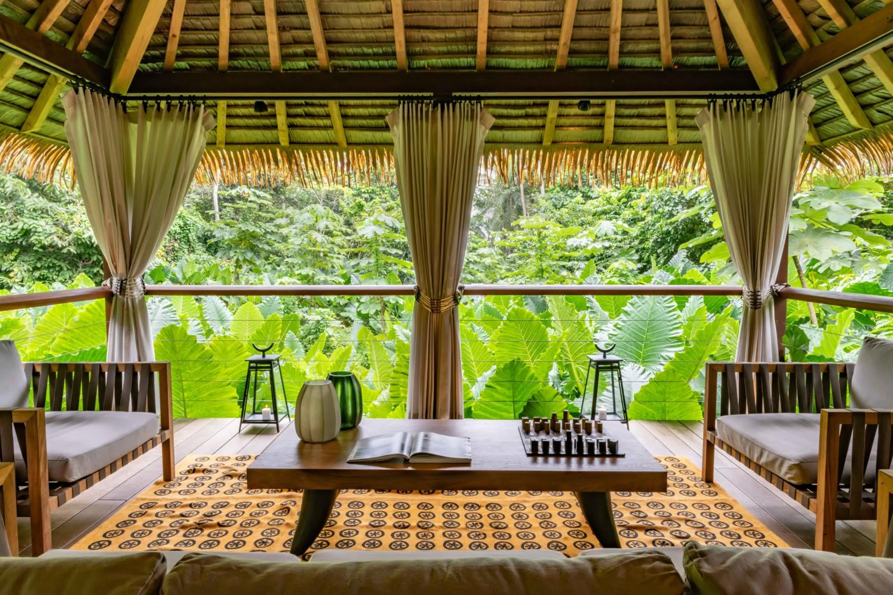 Living room in Sundy Praia - Principe Collection