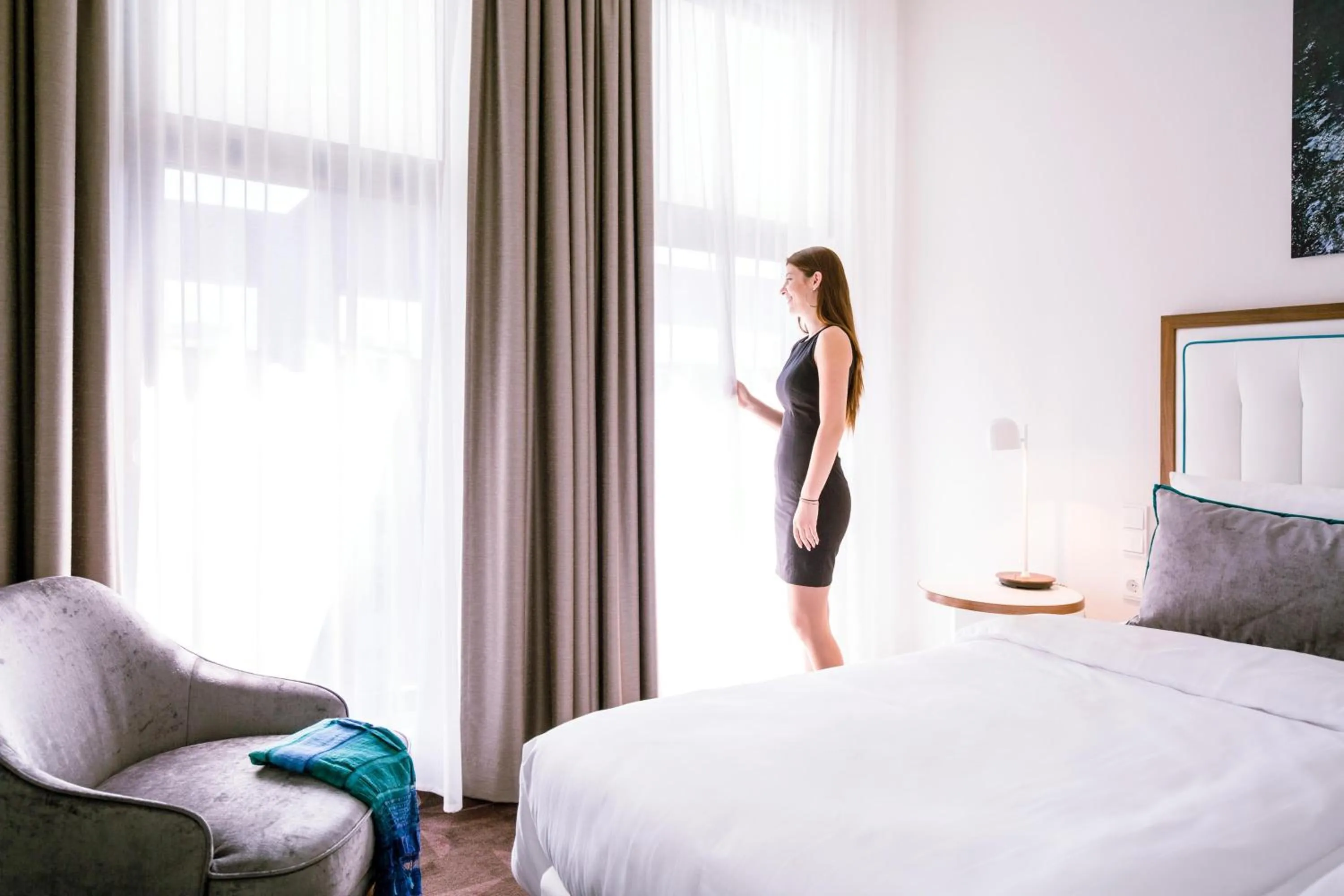 Photo of the whole room, Bed in Mercure Hotel MOA Berlin