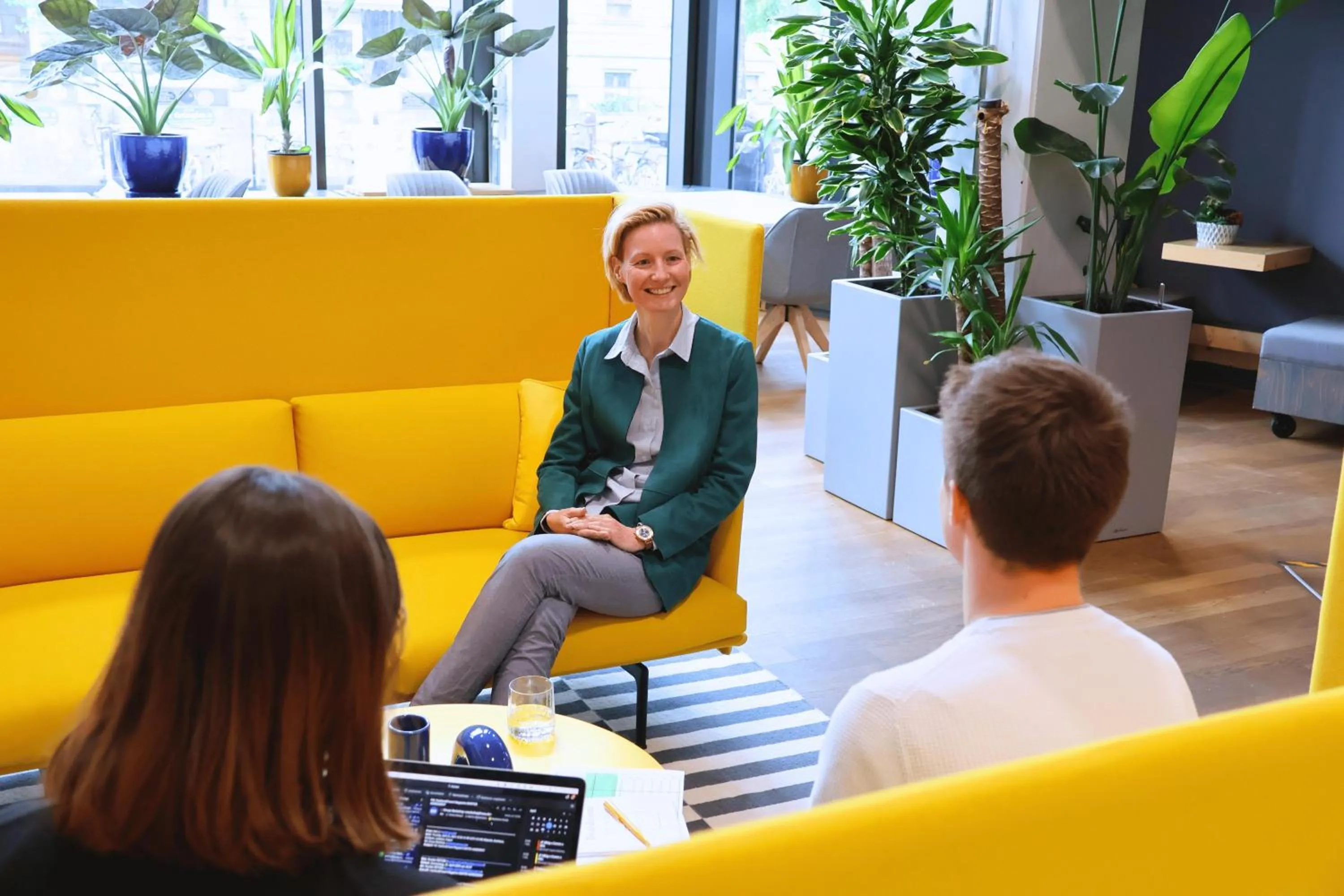 People in Mercure Hotel MOA Berlin