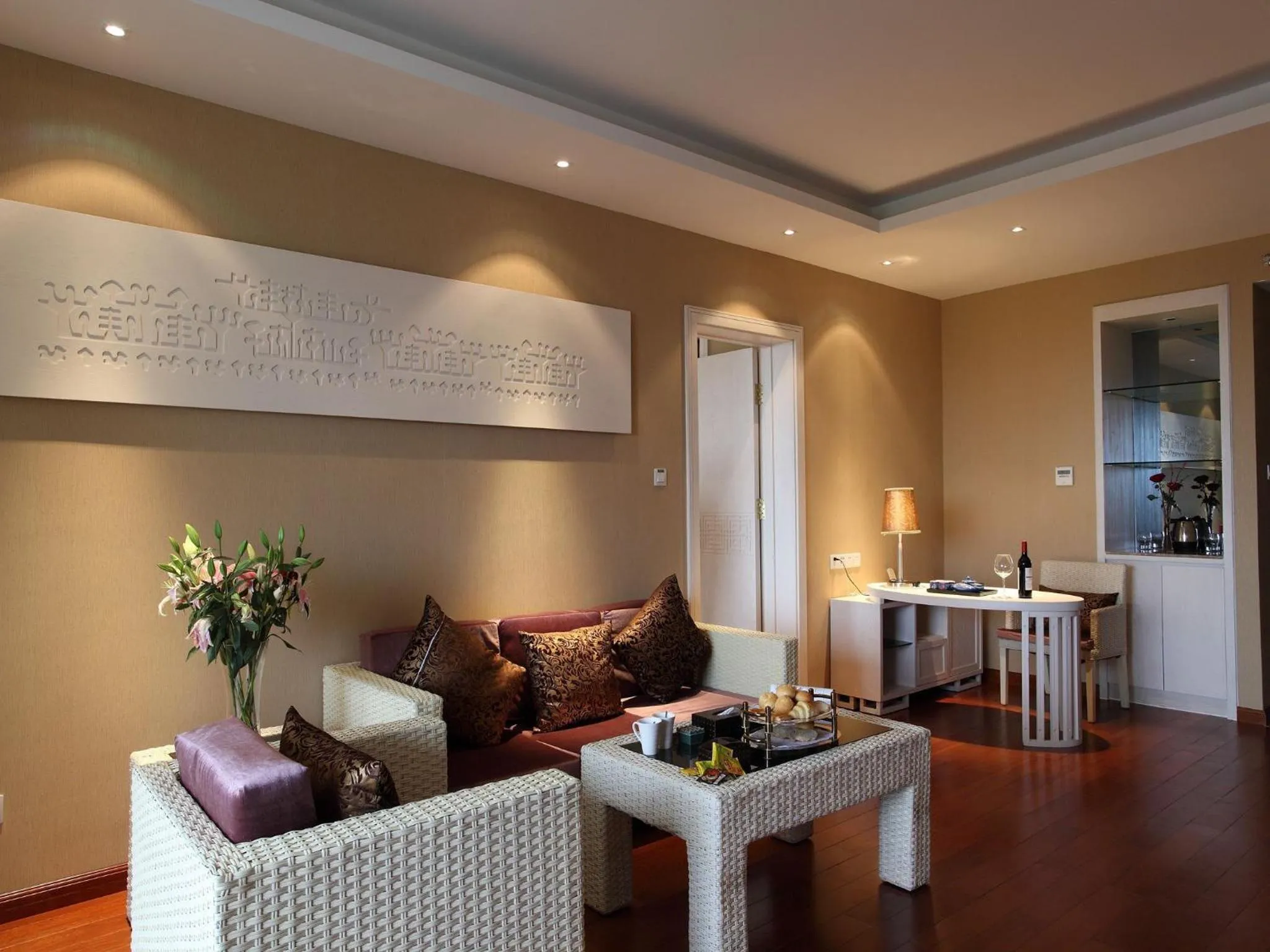 Seating area in Luhuitou State Guesthouse & Resort