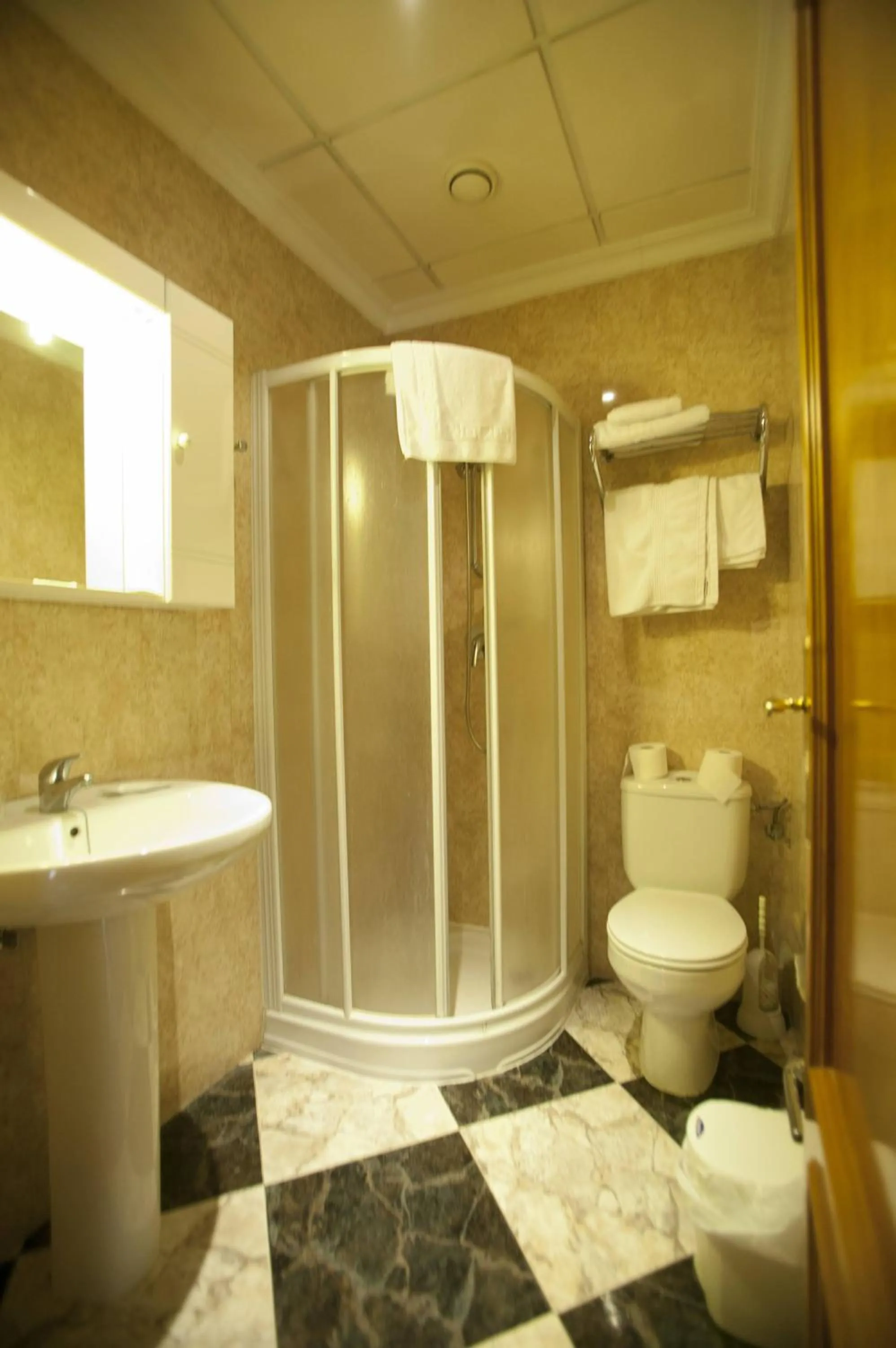 Bathroom in Hotel Plaza Manjón