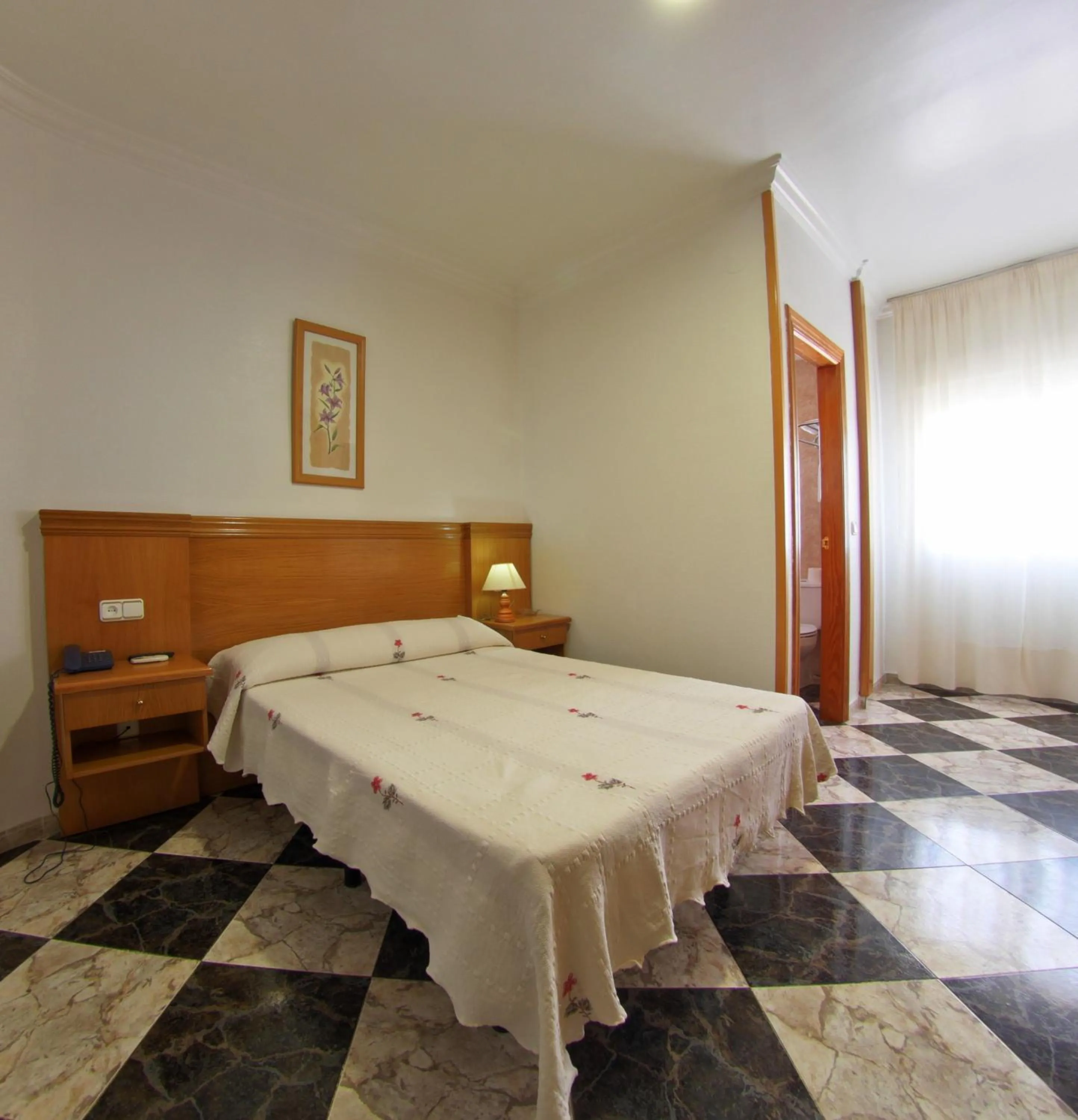 Bed in Hotel Plaza Manjón