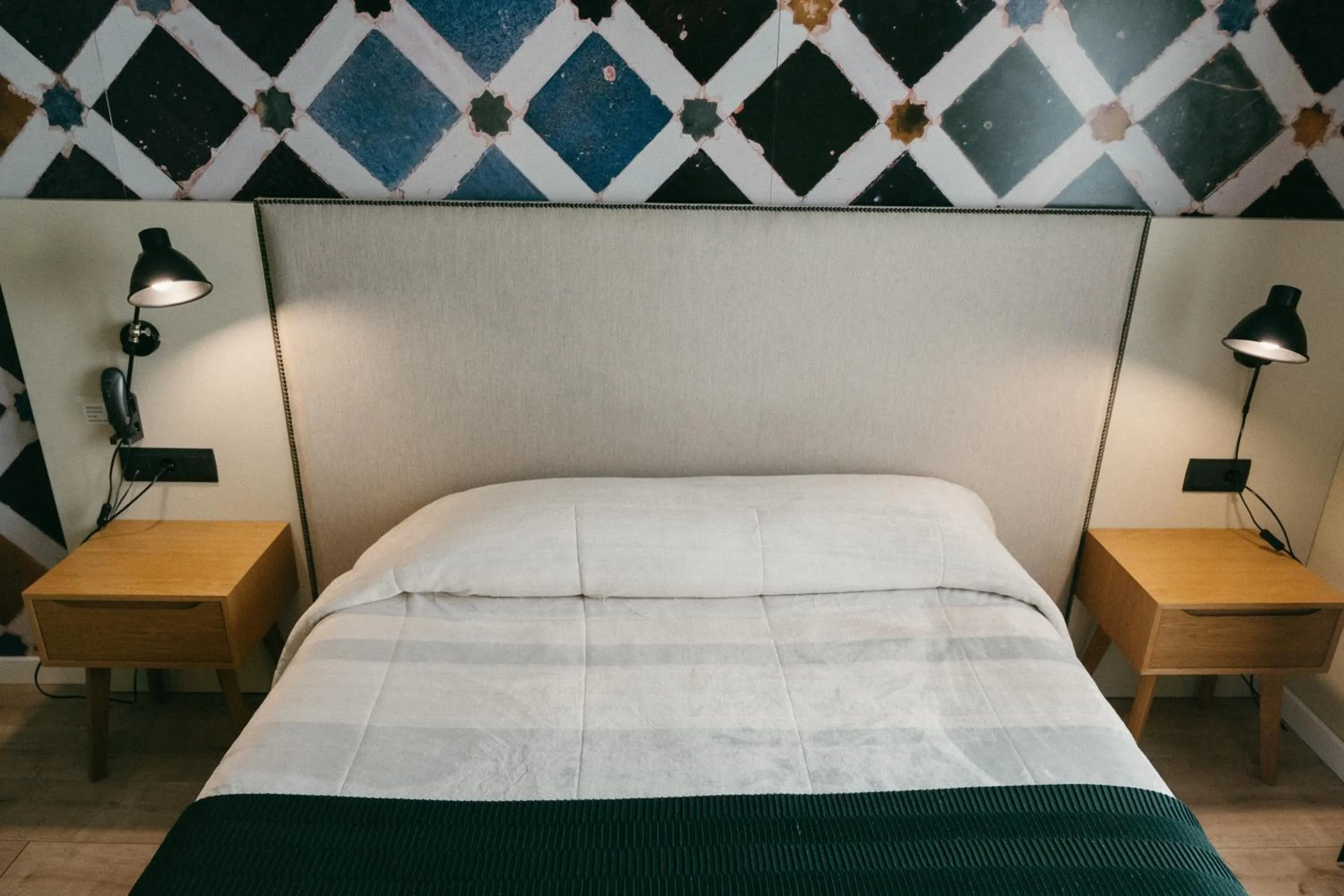 Bed in Hotel Plaza Manjón